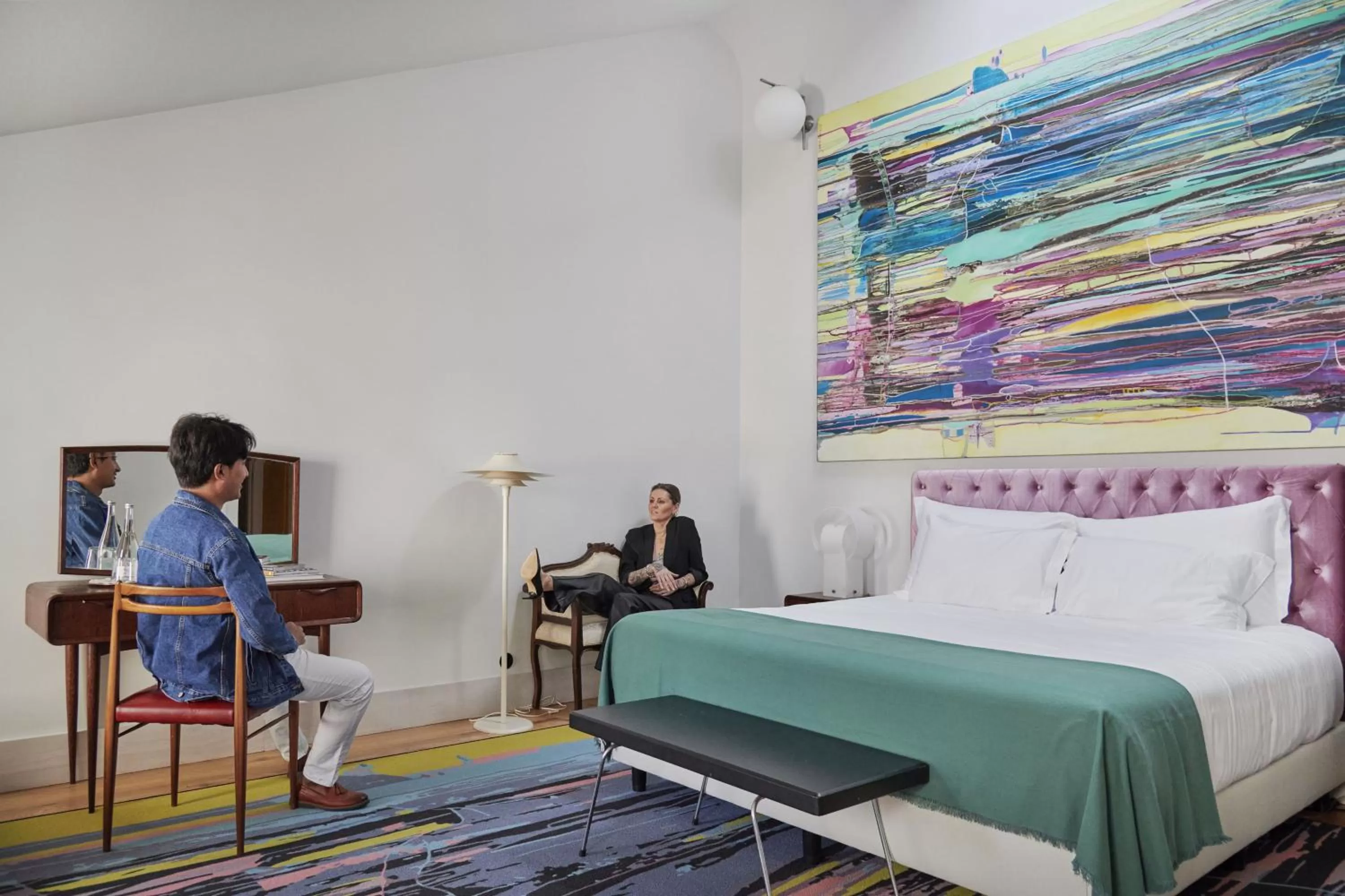 Bed in Cais Urban Lodge