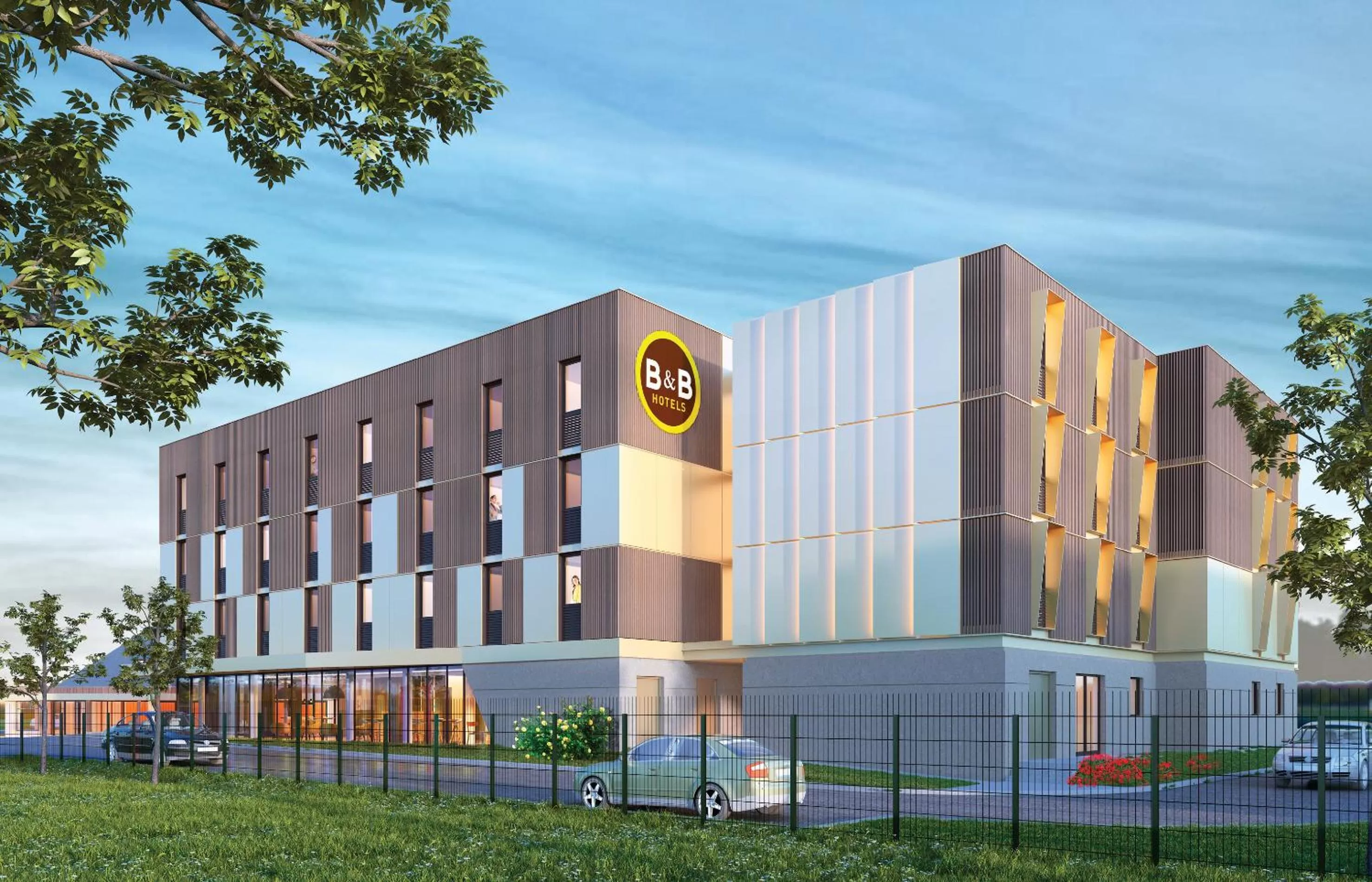 Property building in B&B HOTEL Compiègne
