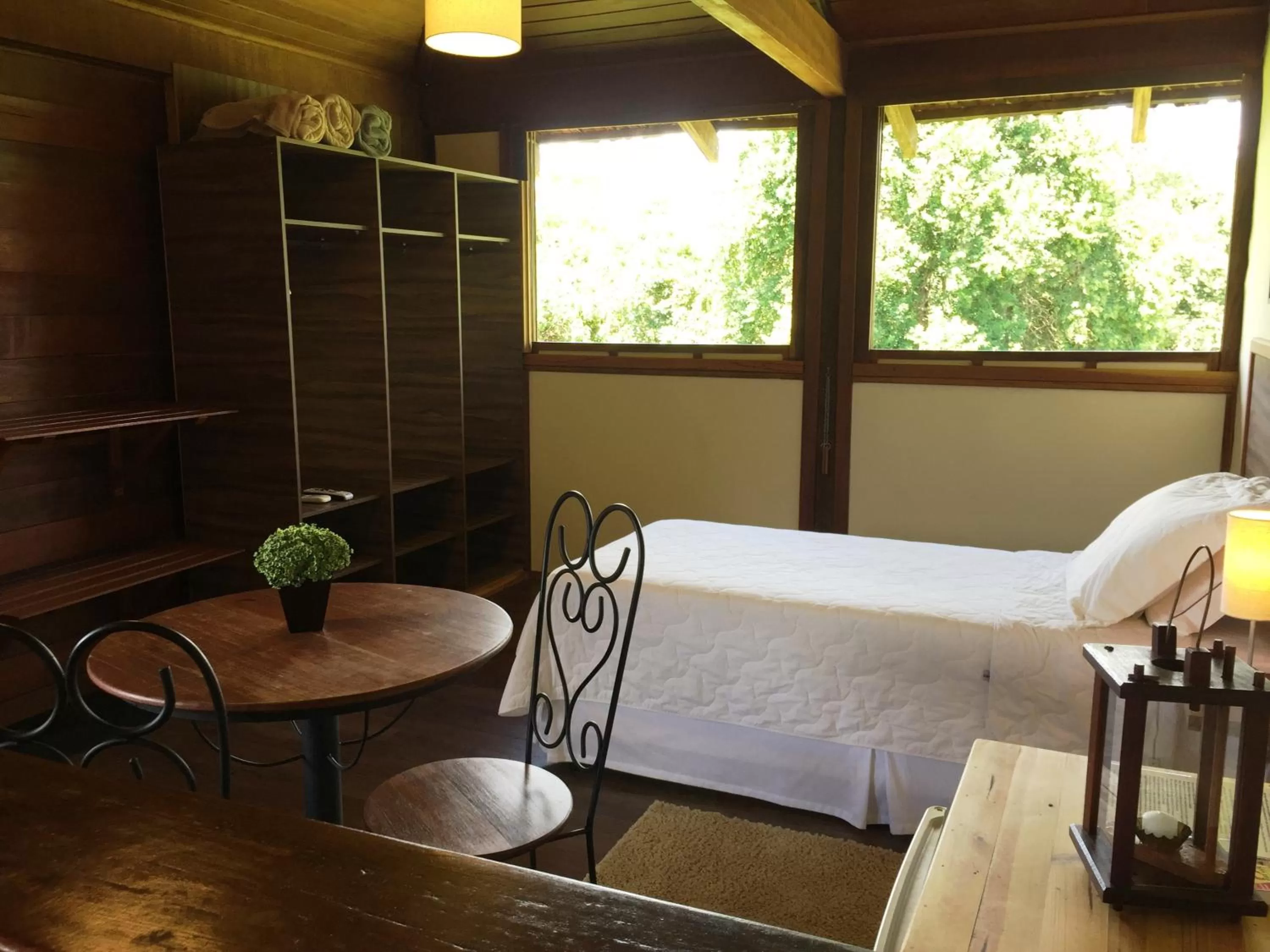 Bed in Hotel Santa Esmeralda