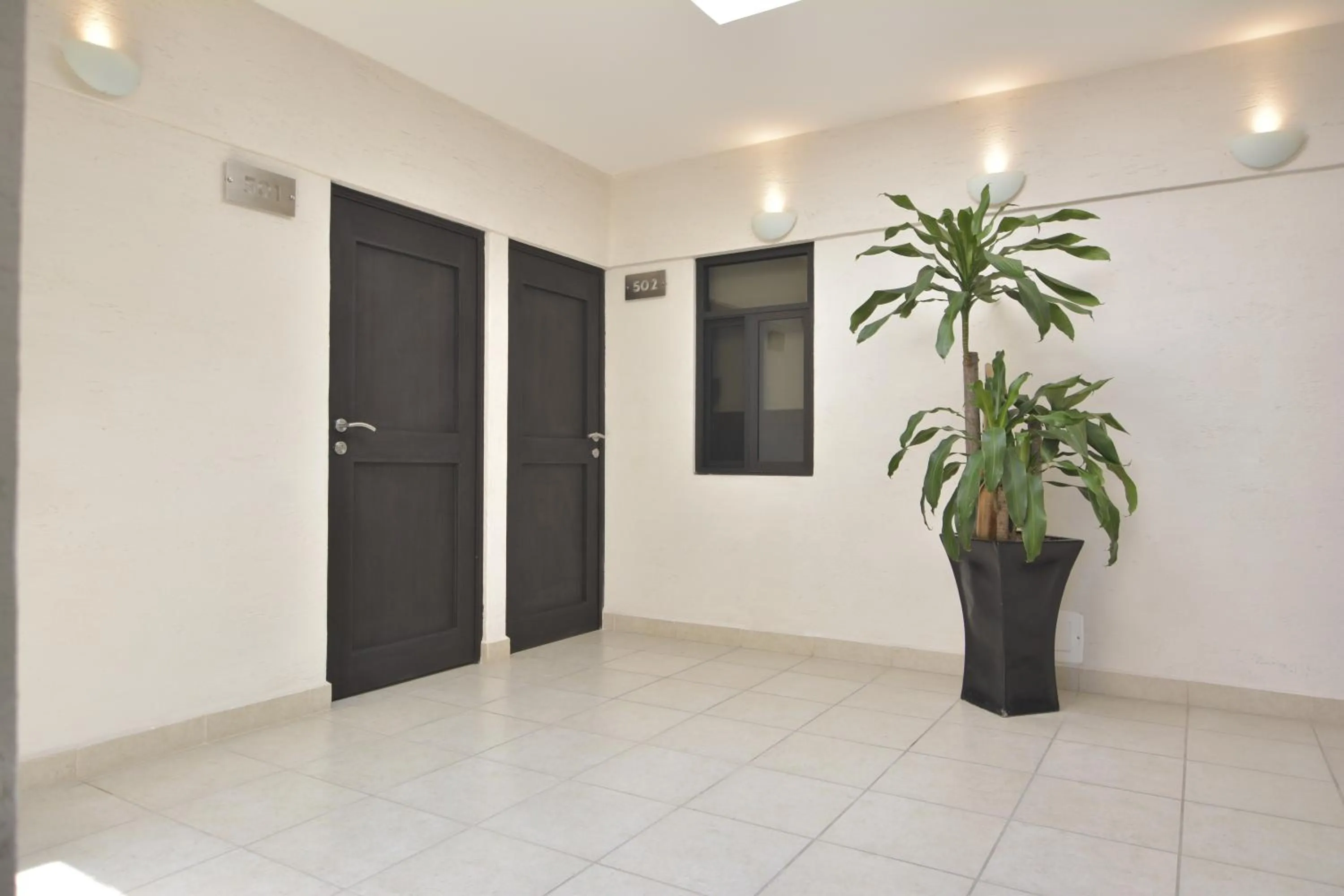 Seating area in Hotel Coral Cuernavaca