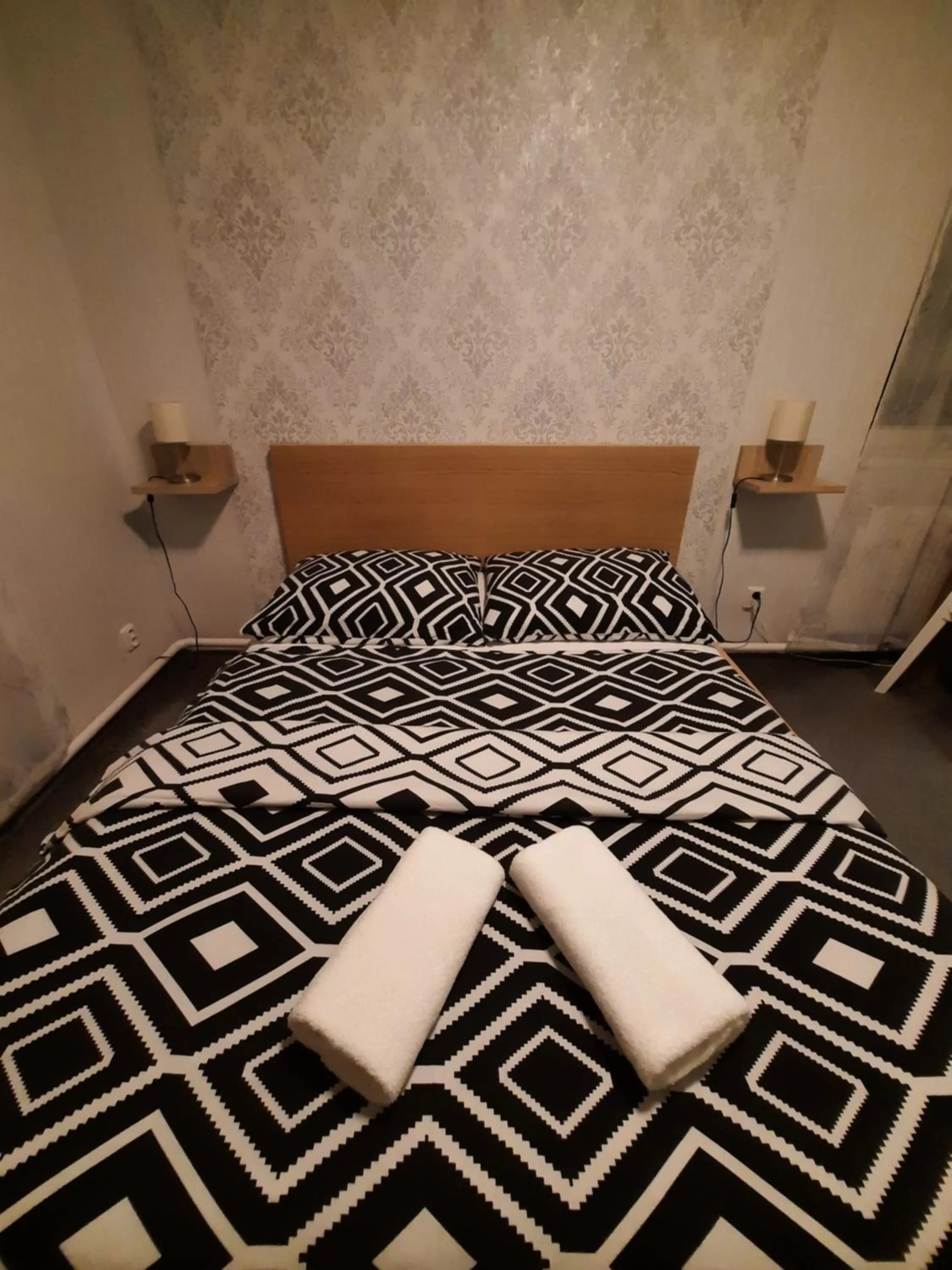 Bed in Hotel Boršičanka