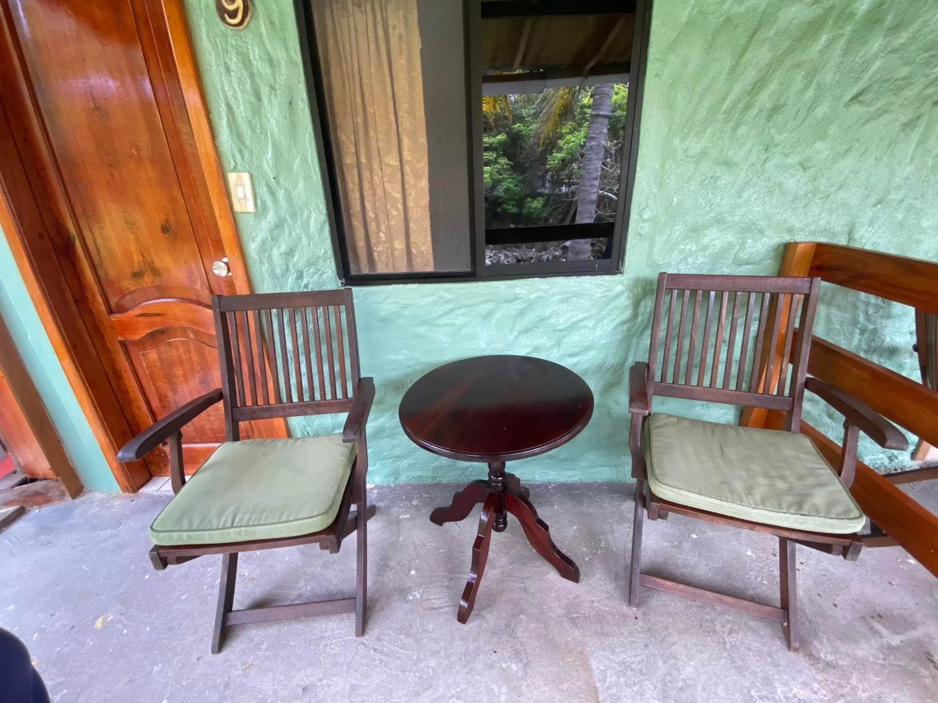 View (from property/room), Seating Area in La Peregrina Galapagos B&B
