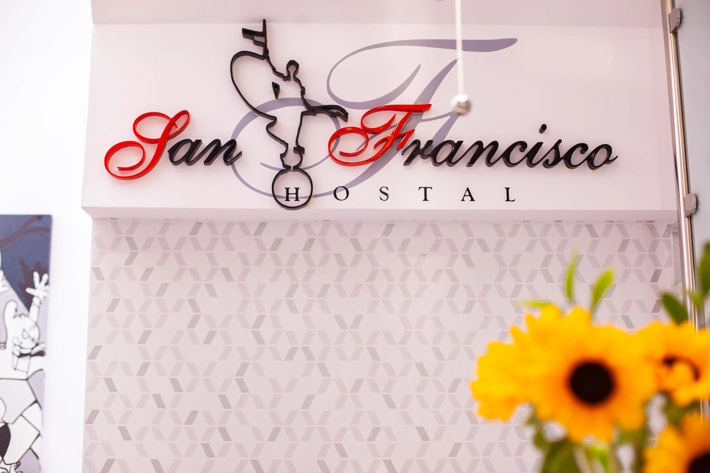 Property logo or sign in Hostal San Francisco