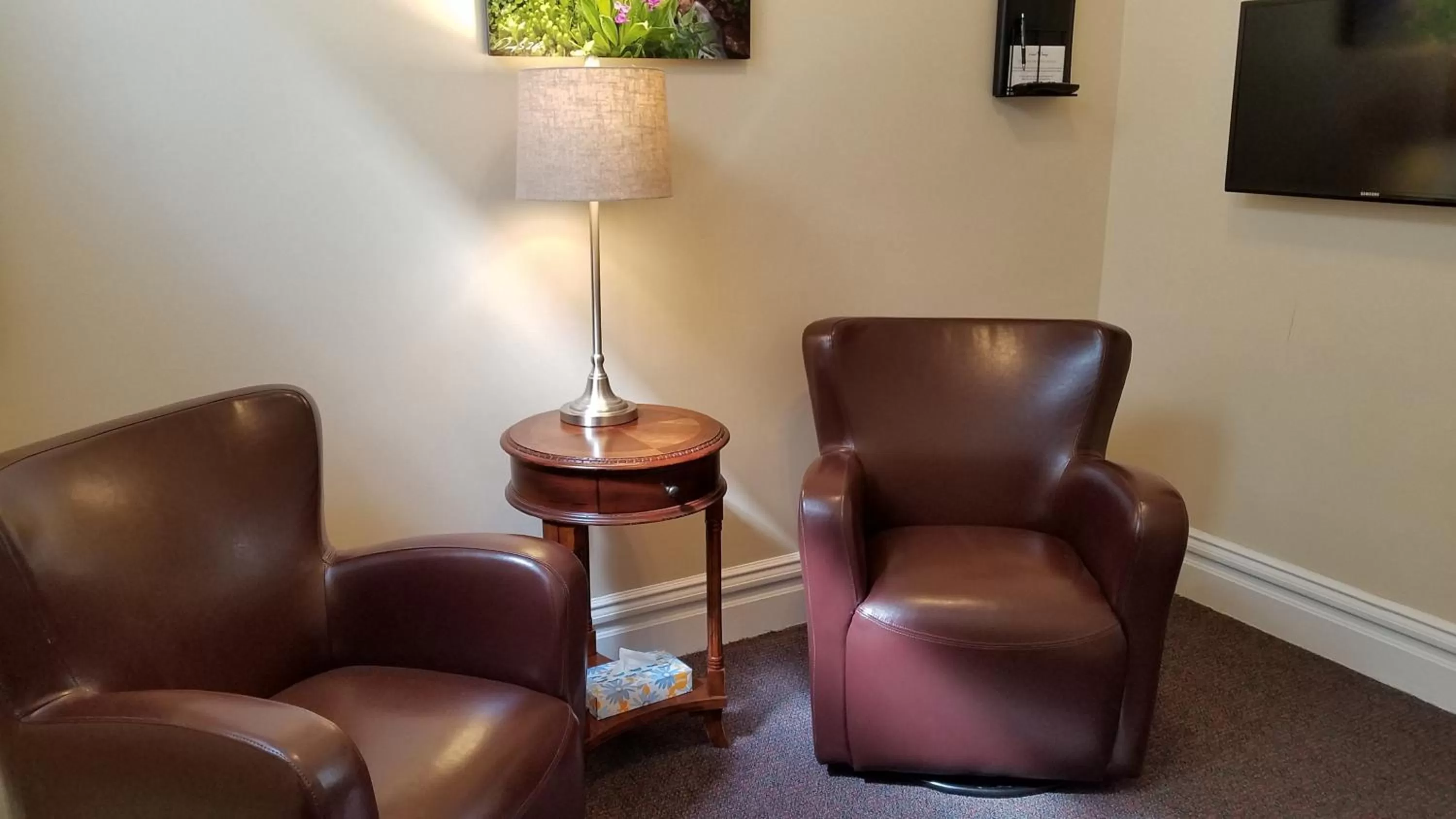 Seating area in Hotel Ouray - for 12 years old and over