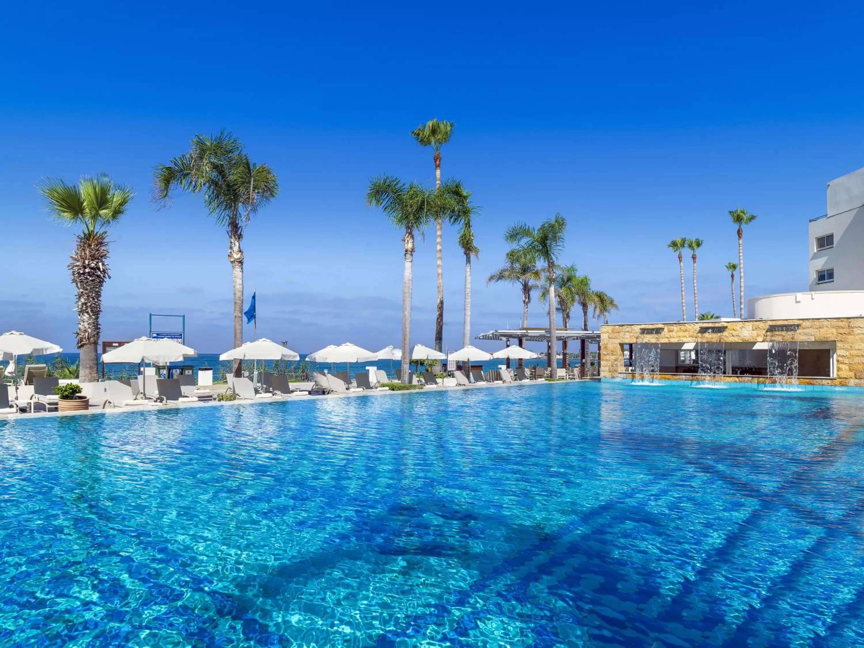 Swimming pool in Alexander The Great Beach Hotel