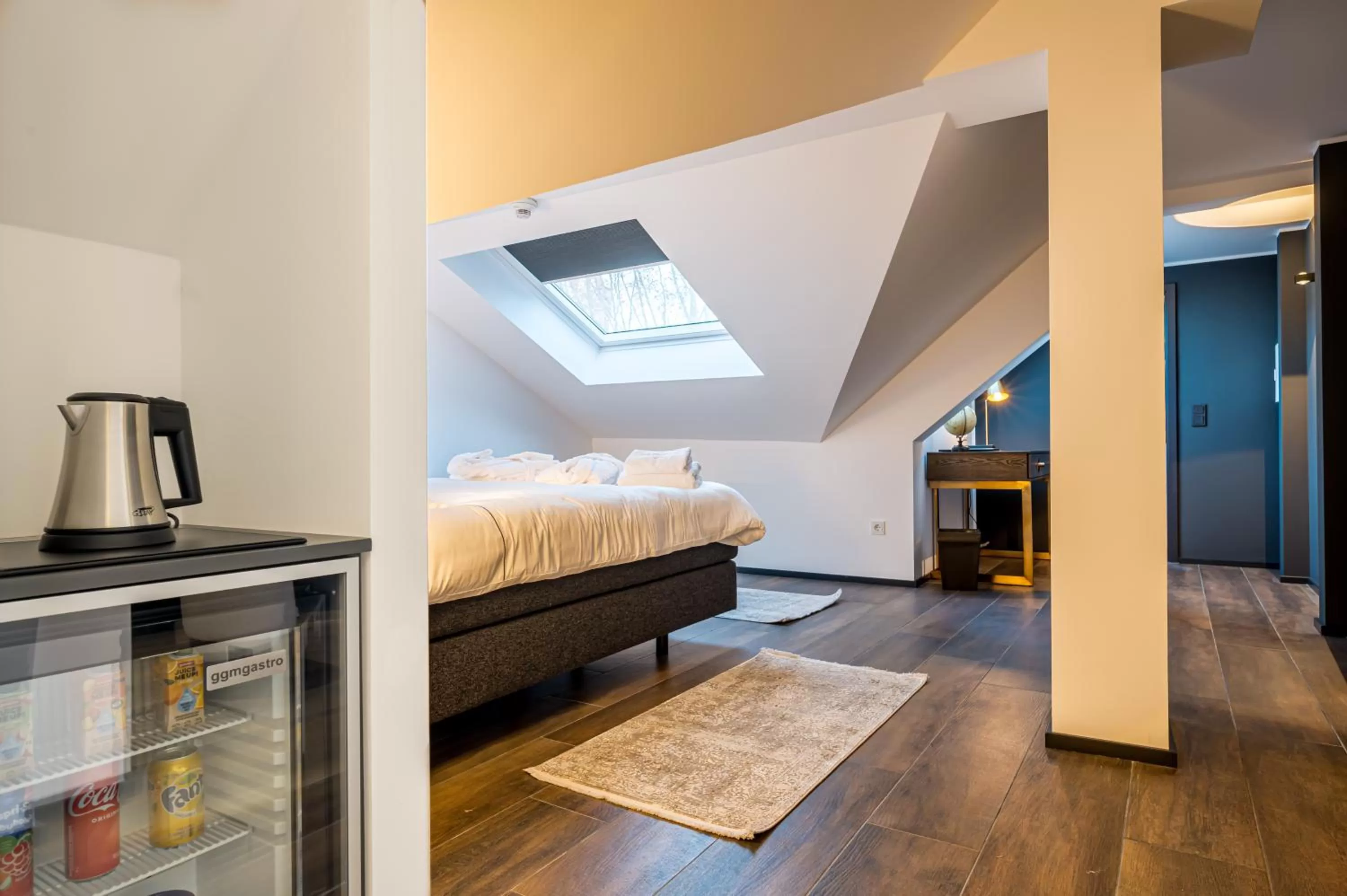 Bed in Sellmann´s Boutique Hotel