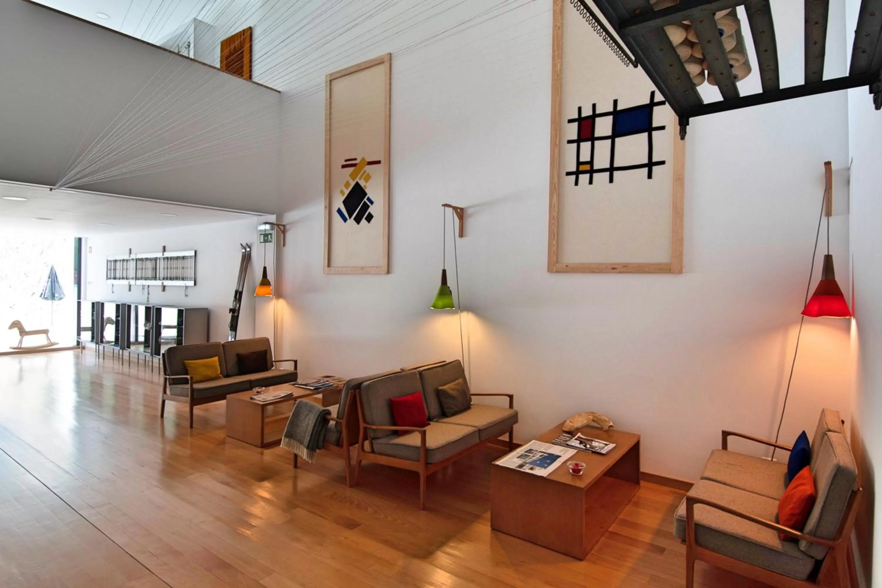 Lobby or reception in Hotel da Fábrica