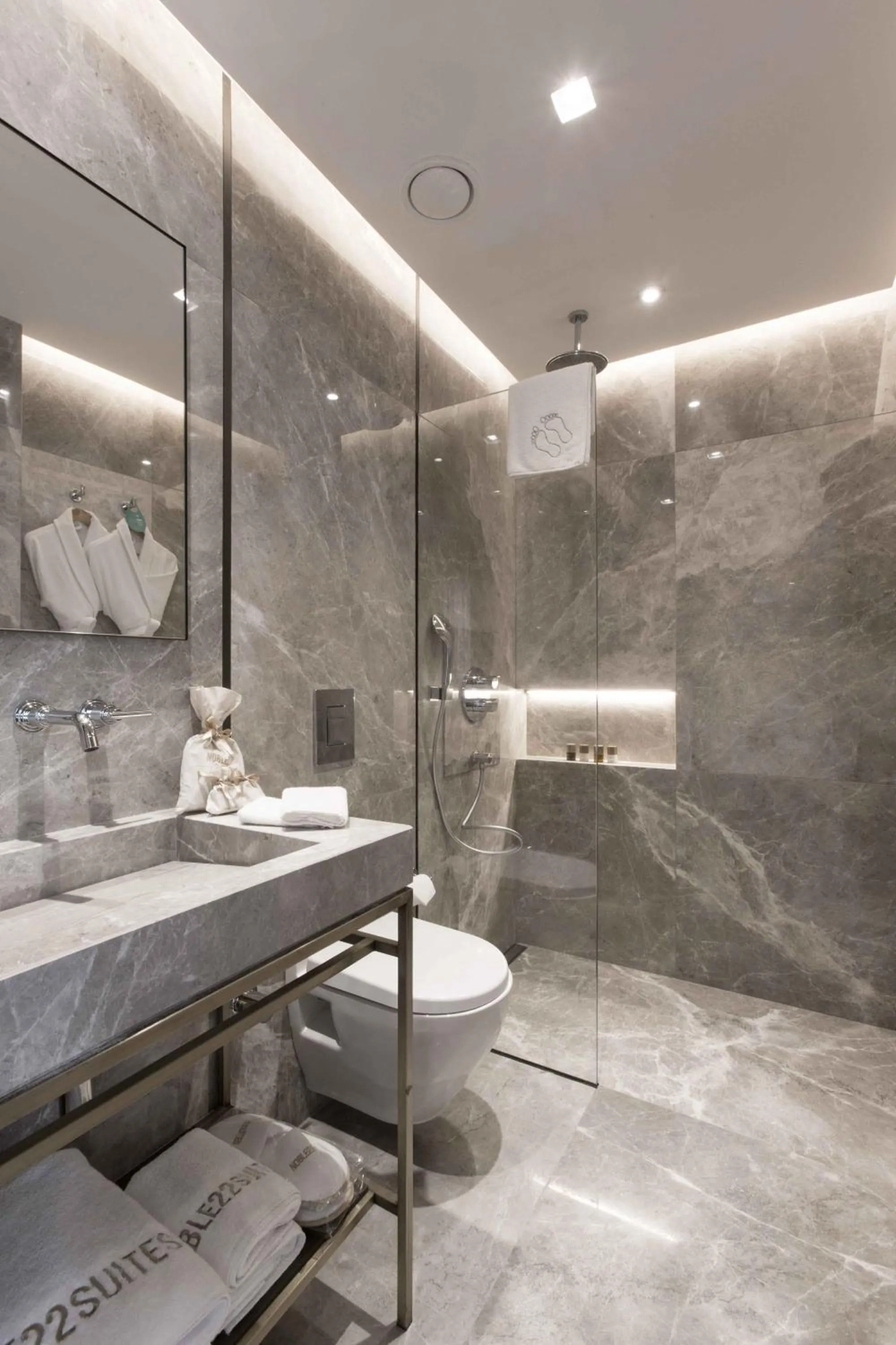 Shower in Noble22 Suites-Special Category