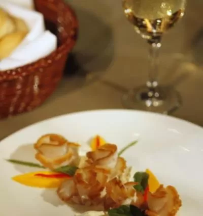 Food close-up in Coyaba Beach Resort