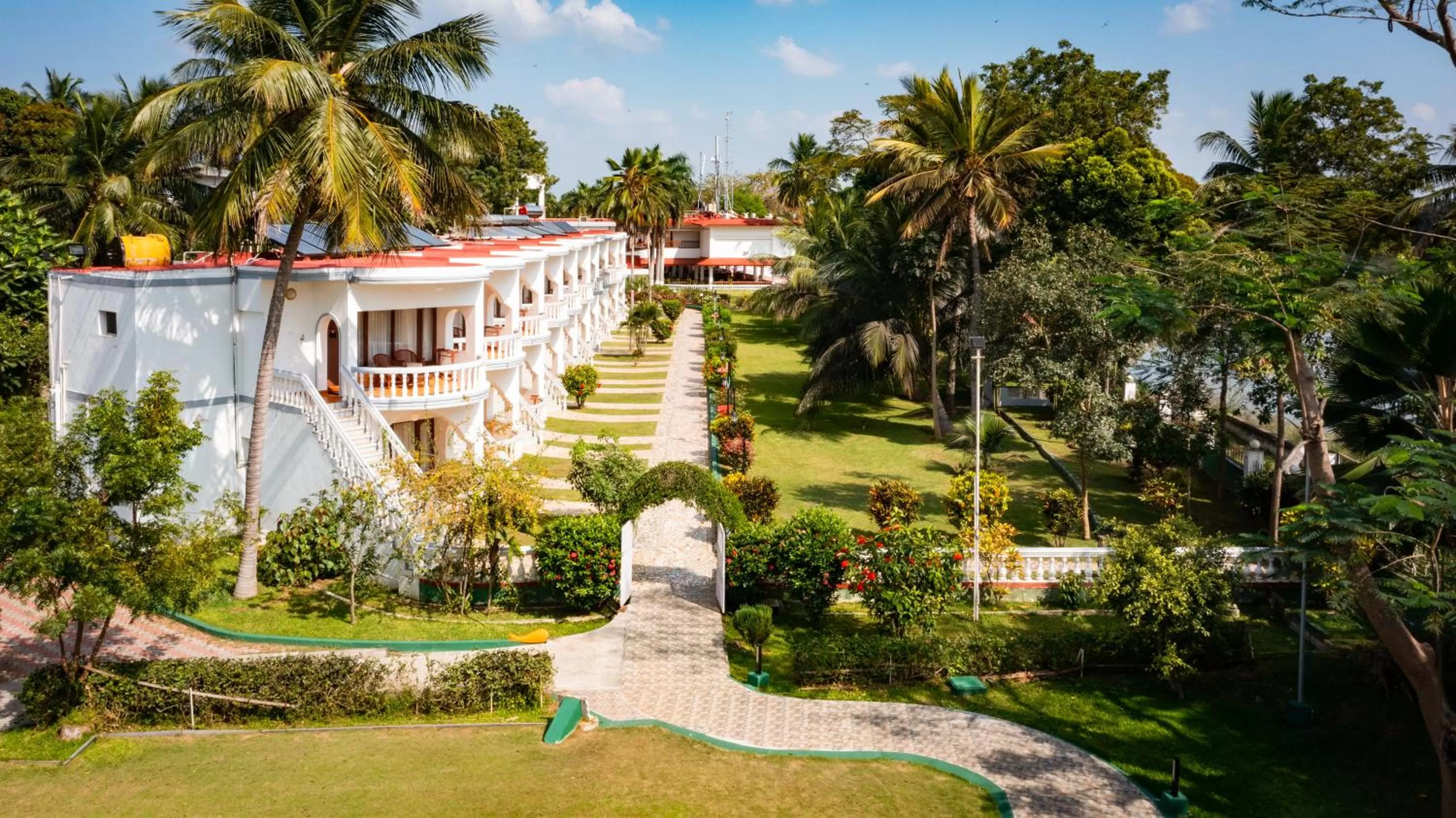 Garden view, Property Building in GReaT Trails Riverview Thanjavur By GRT Hotels