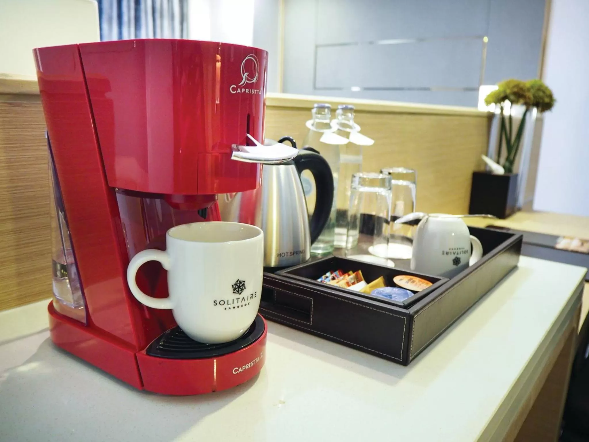 Coffee/tea facilities in Solitaire Bangkok Sukhumvit 11