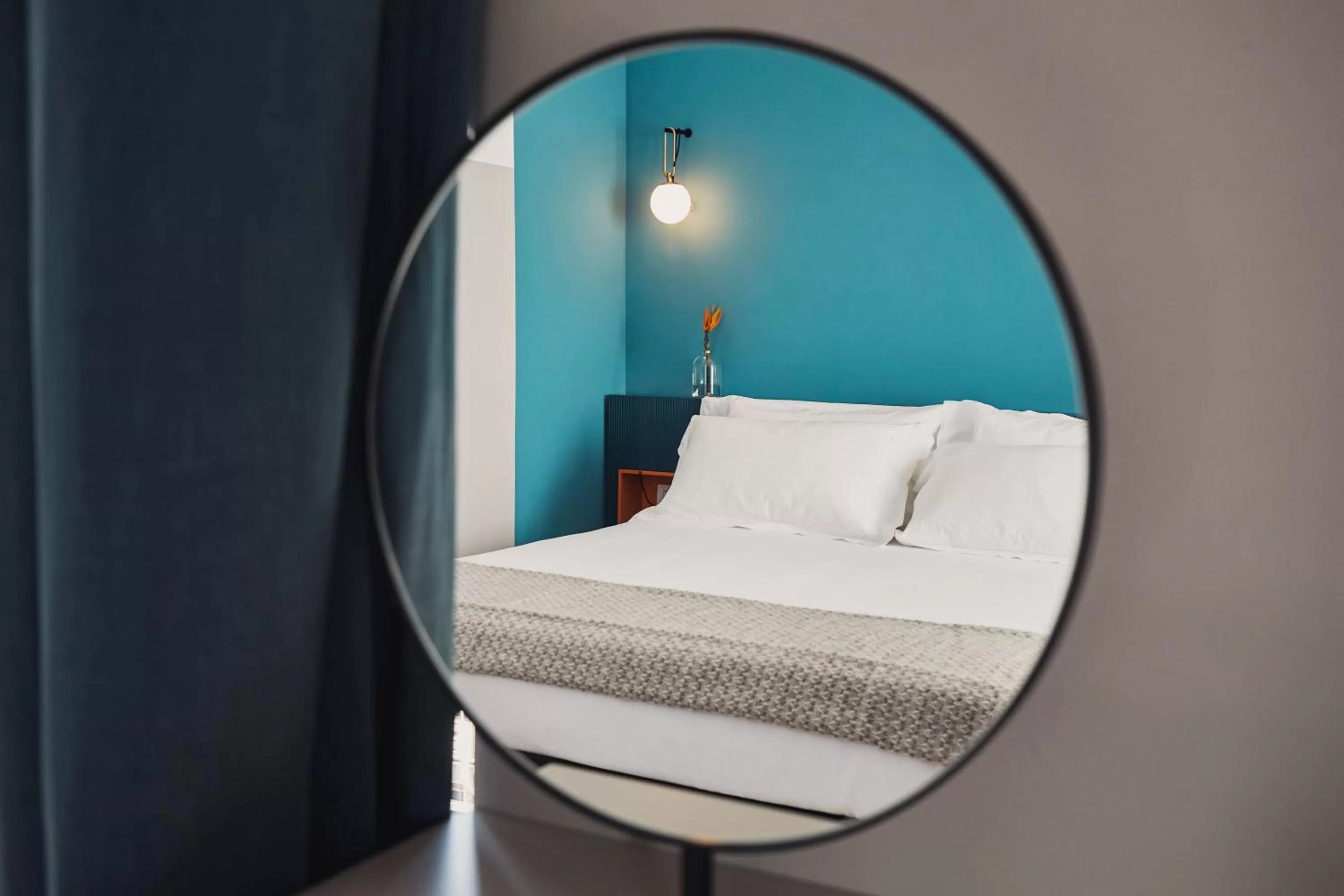 Decorative detail, Bed in Volante Urban Design Hotel