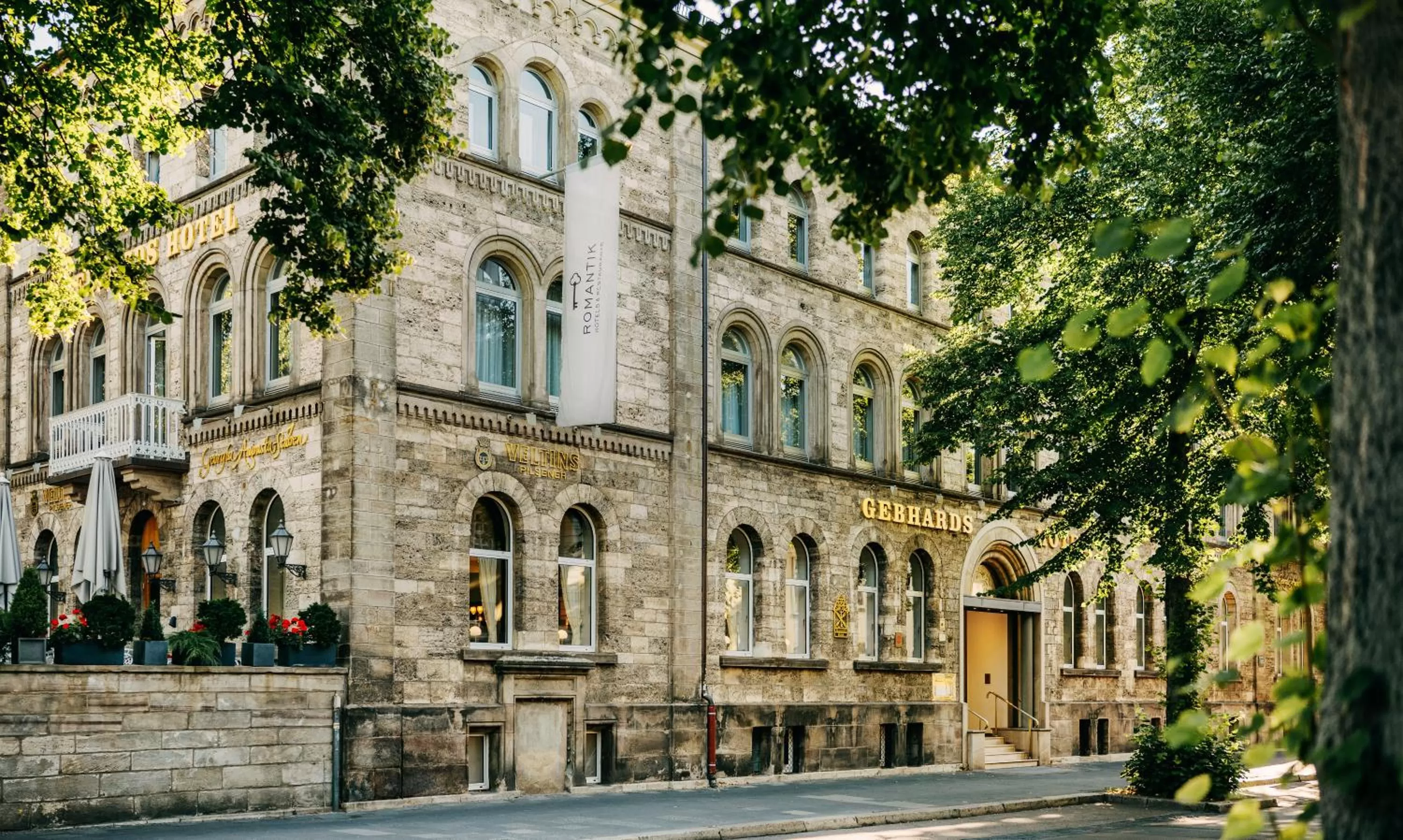 Property building in Romantik Hotel Gebhards