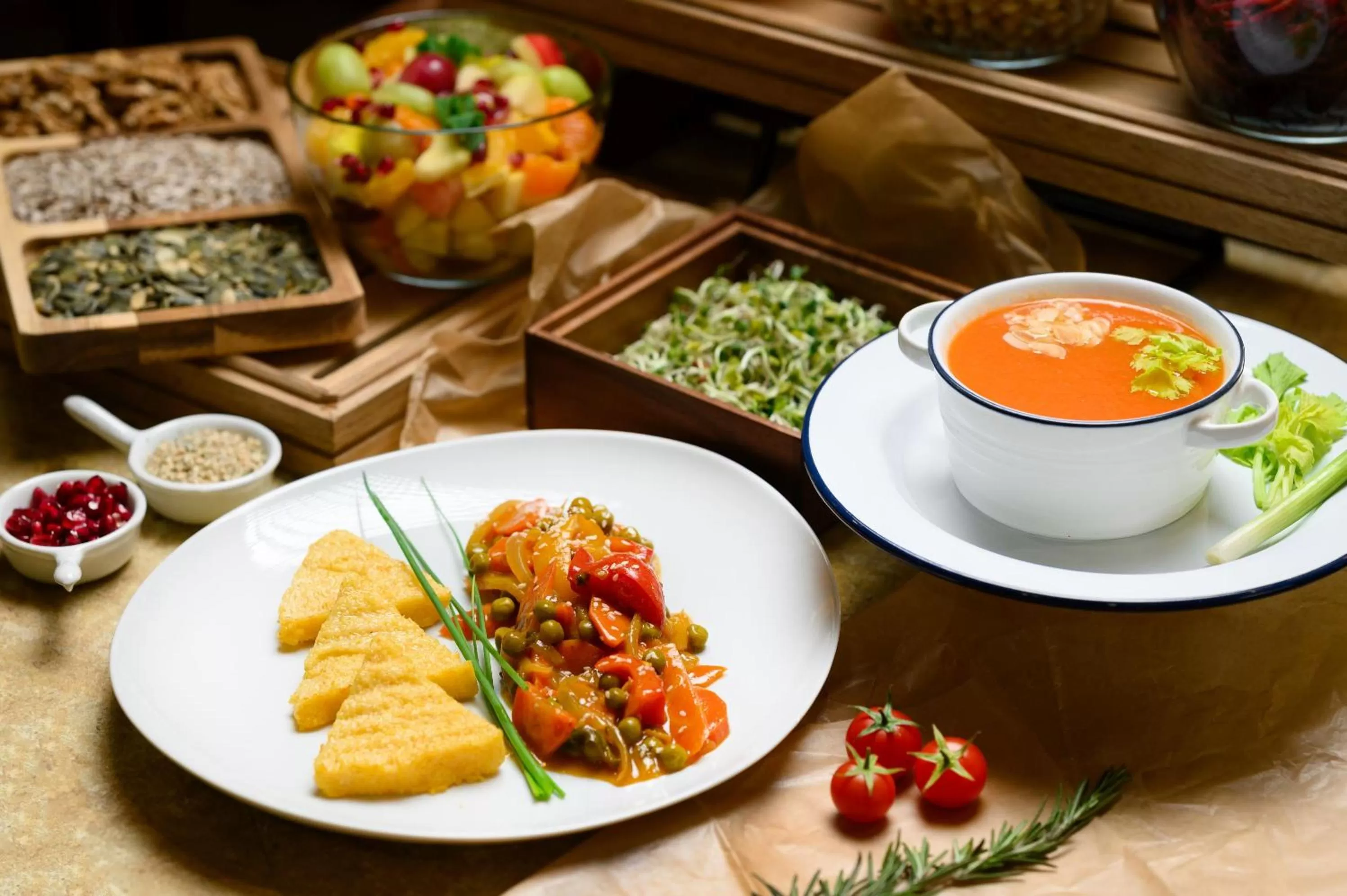 Food and drinks in Danubius Hotel Bük