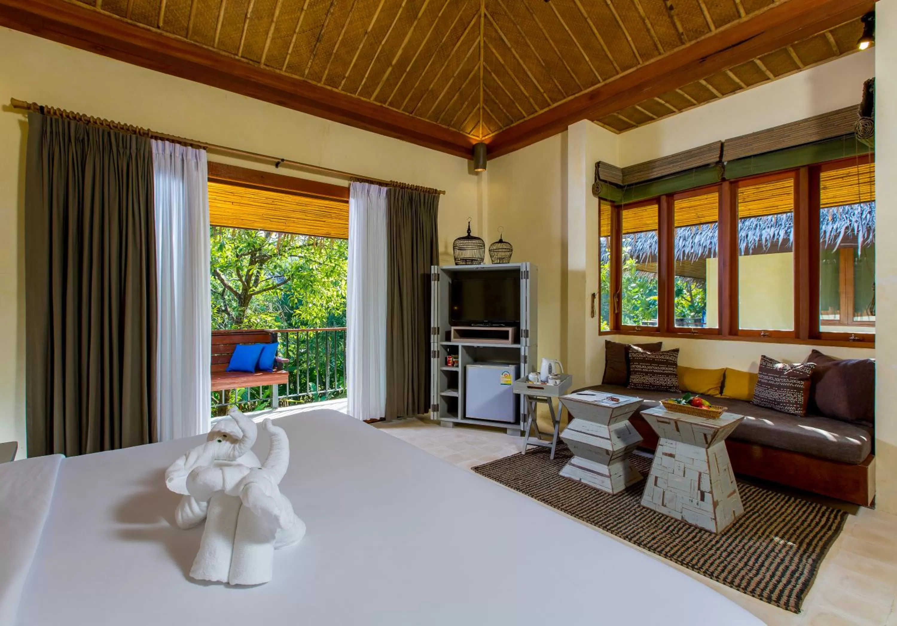 Balcony/Terrace in Bangsak Village - Adults Only - SHA Extra Plus