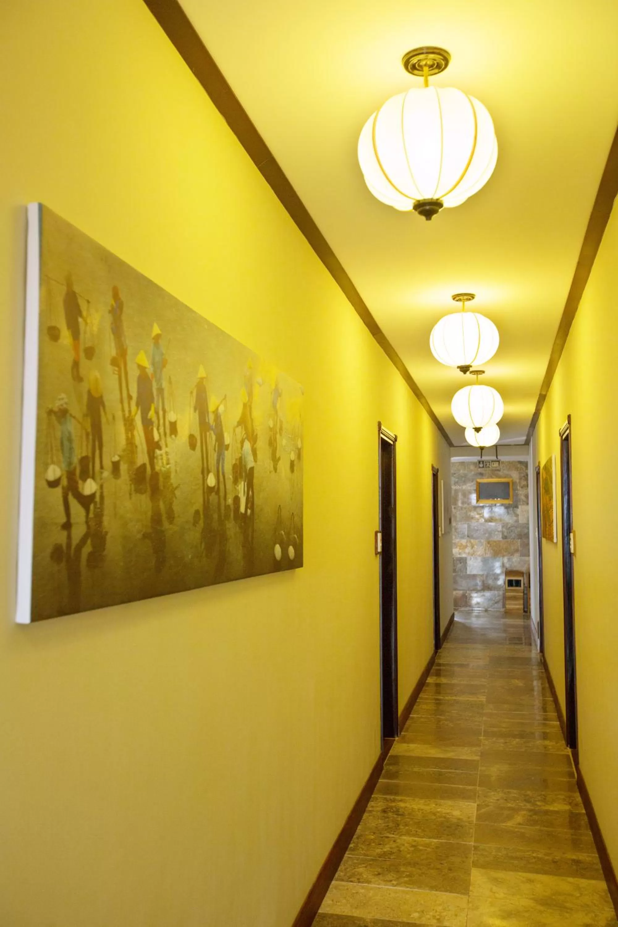 Decorative detail in Hoi An Pho Library Hotel