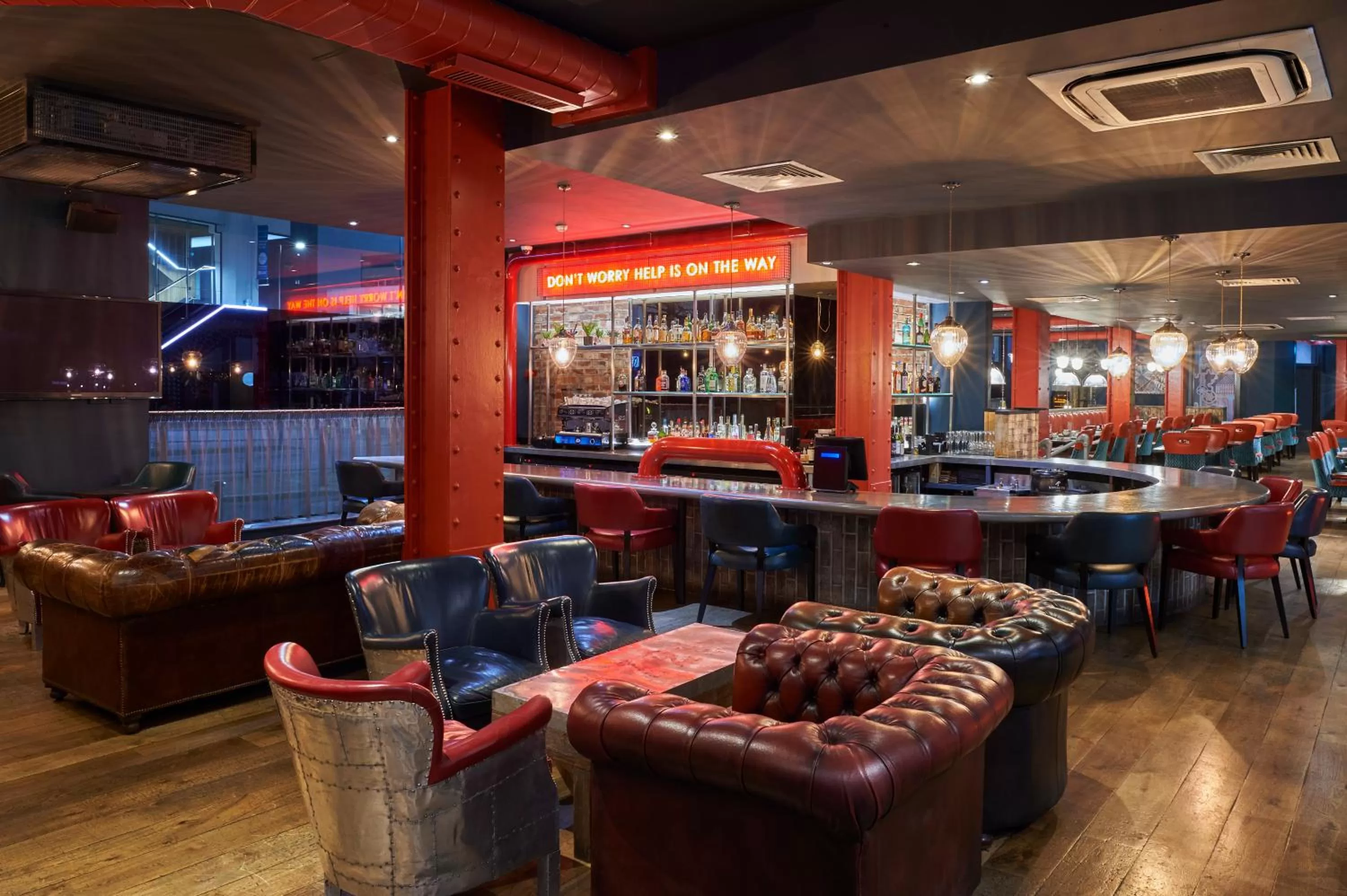 Lounge or bar in Malmaison Manchester