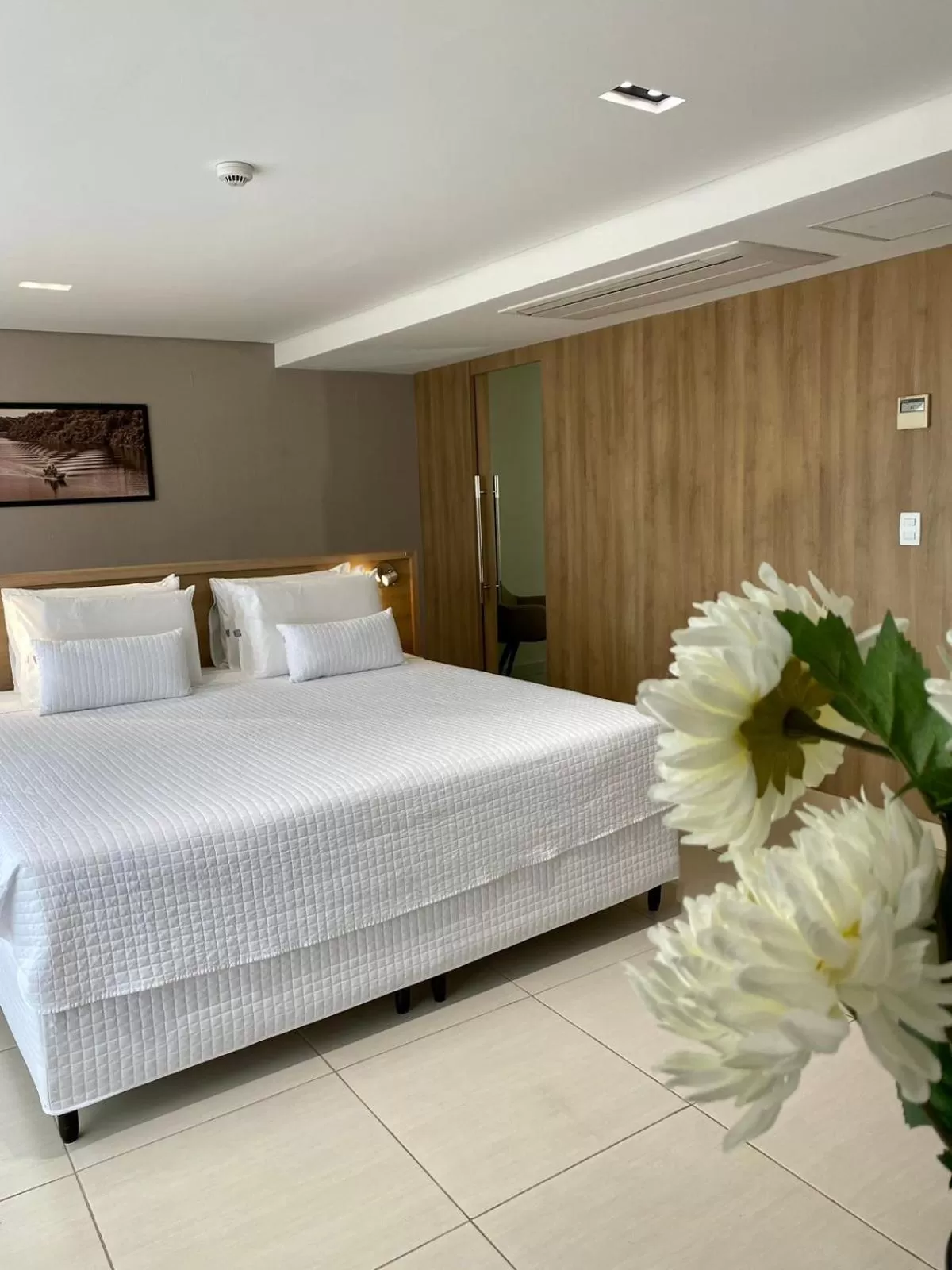 Bed in Manaíra Hotel