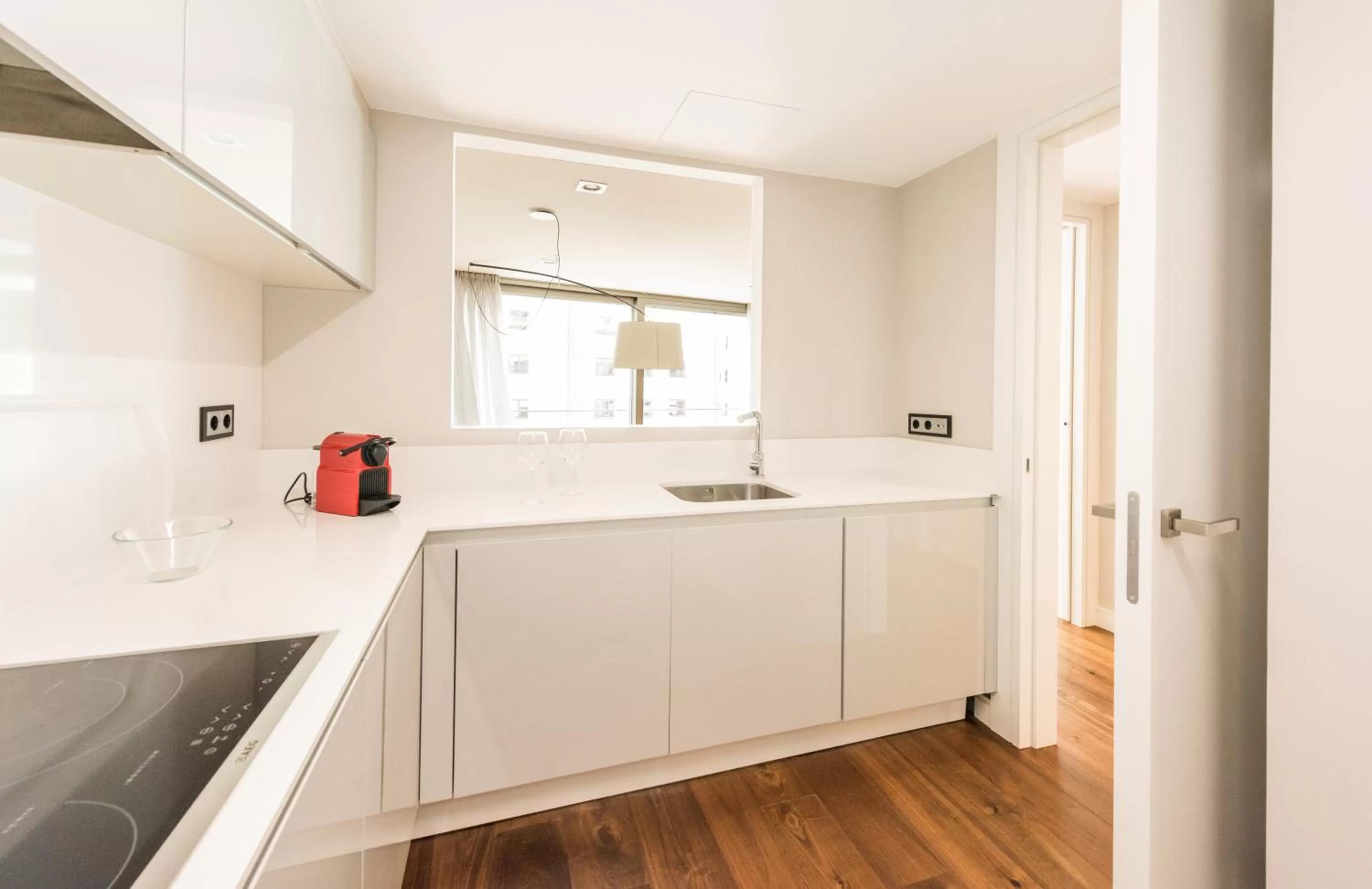 Kitchen or kitchenette in Gran View Apartments
