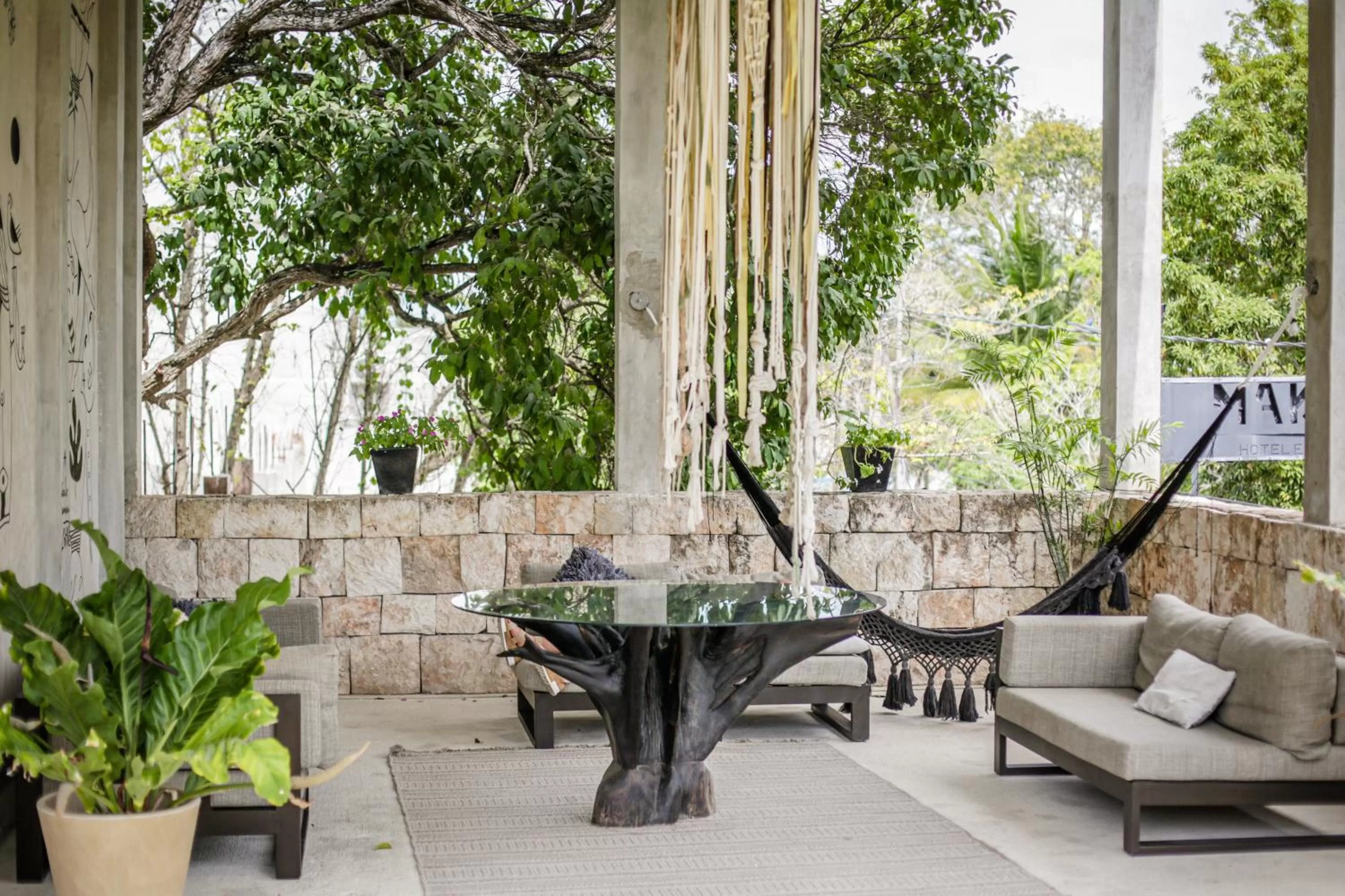 Living room in Hotel Makaabá Eco-Boutique
