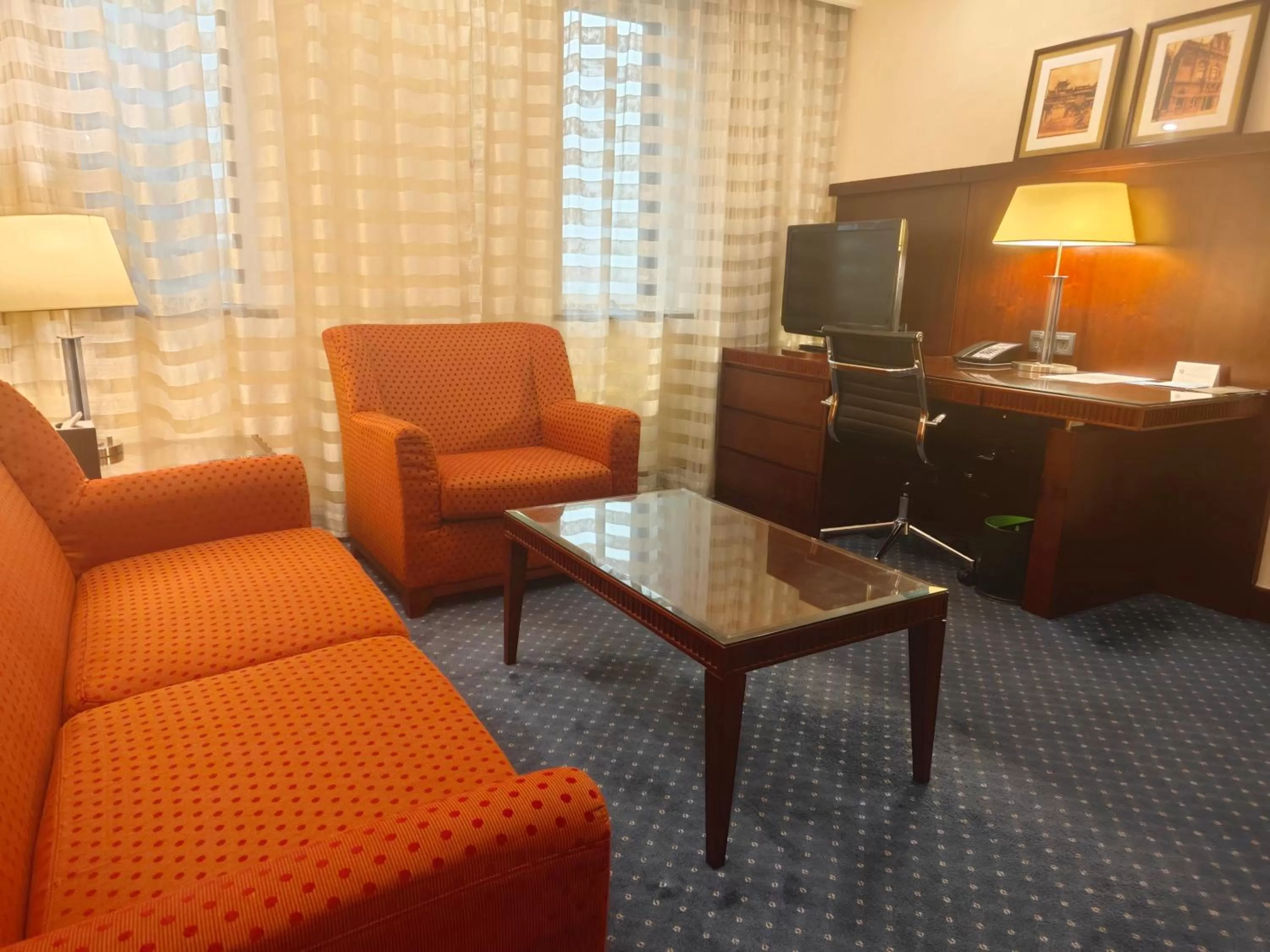 Living room in Courtyard By Marriott Shanghai Pudong