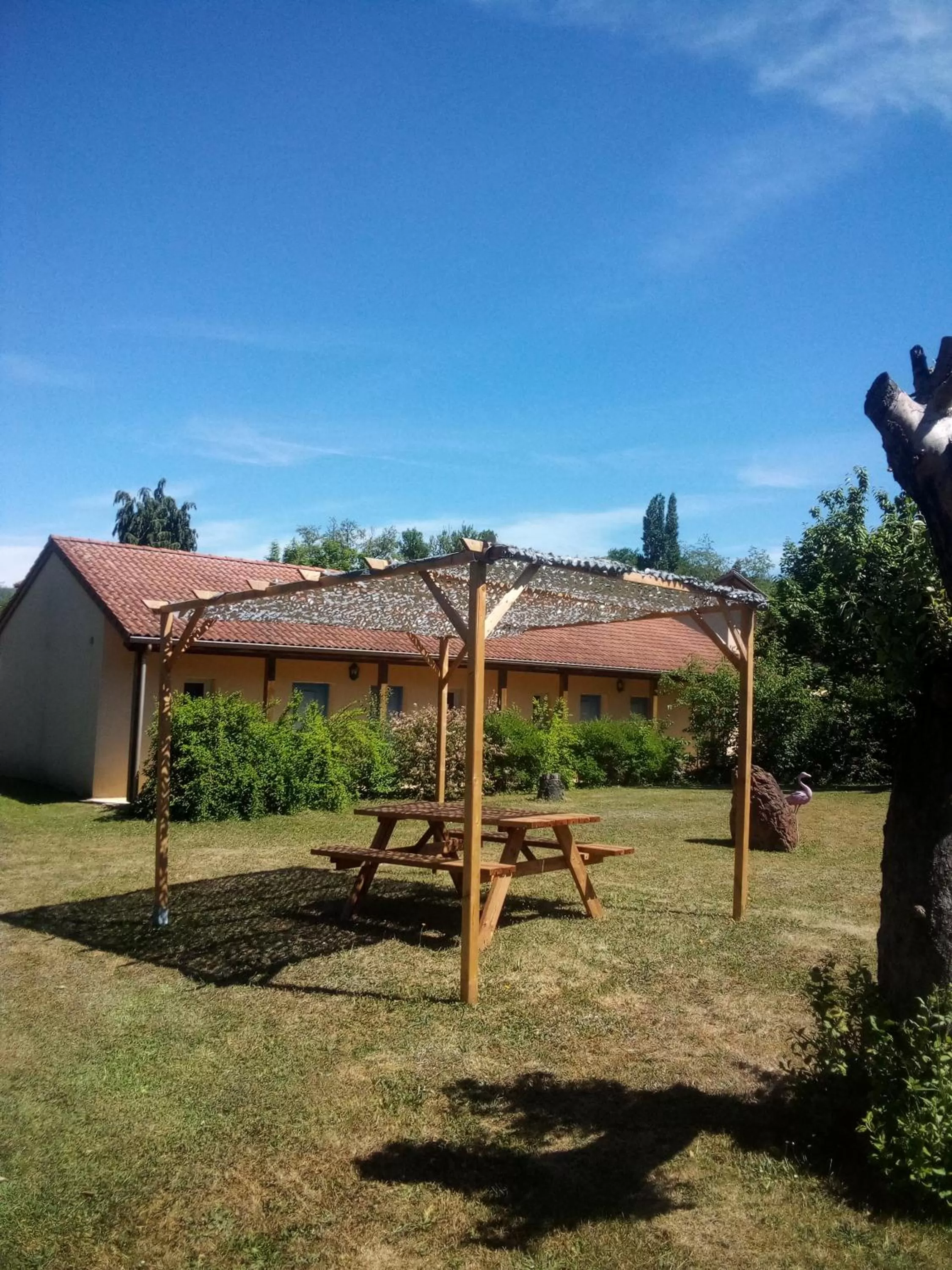 Garden in Hotel de l'Ile d'Amour