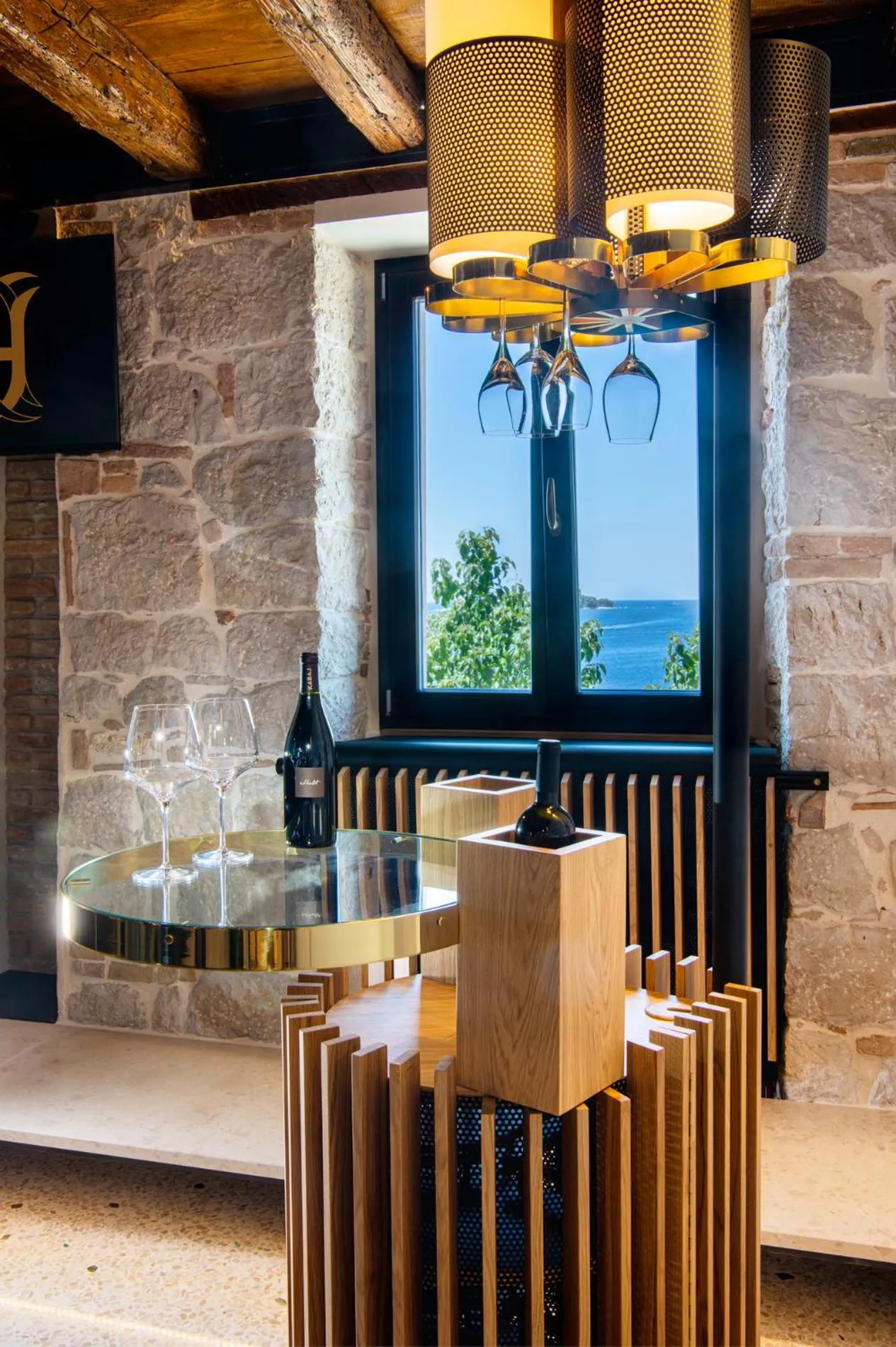 Deluxe Suite with Sea View in Spirito Santo Palazzo Storico