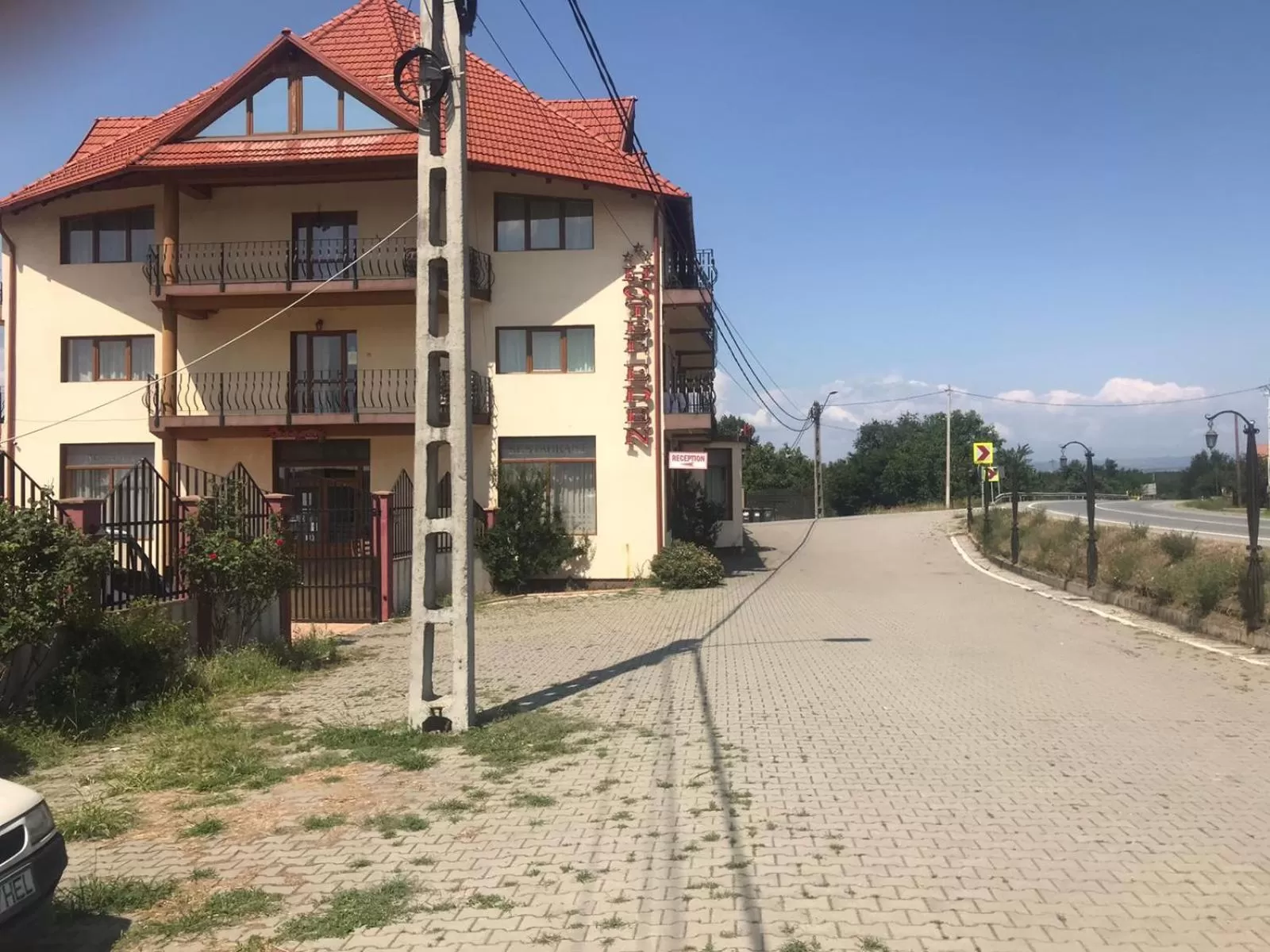 Street view in Hotel Eden