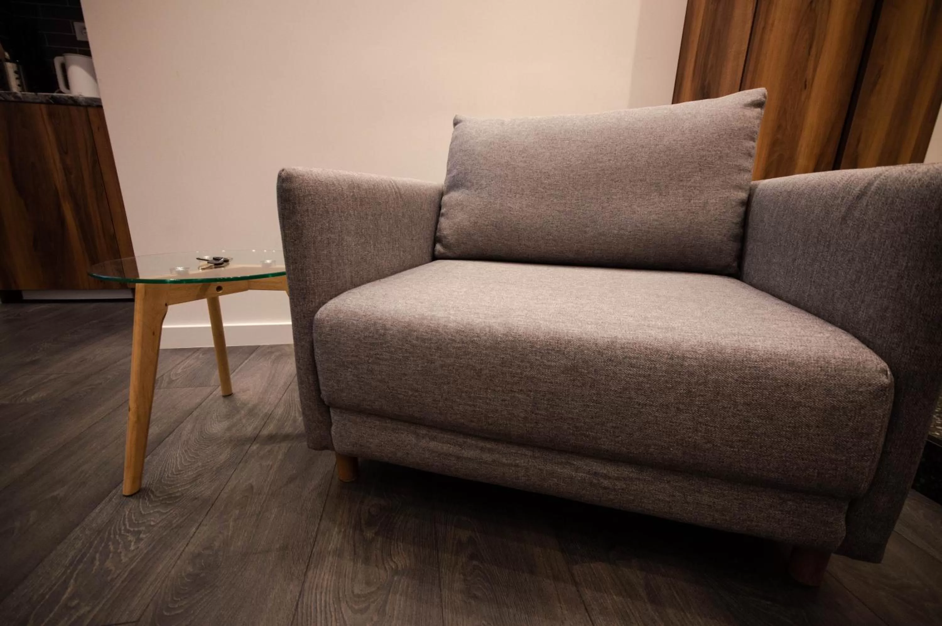 Living room in Kyiv Panorama Apartments near Gulliver