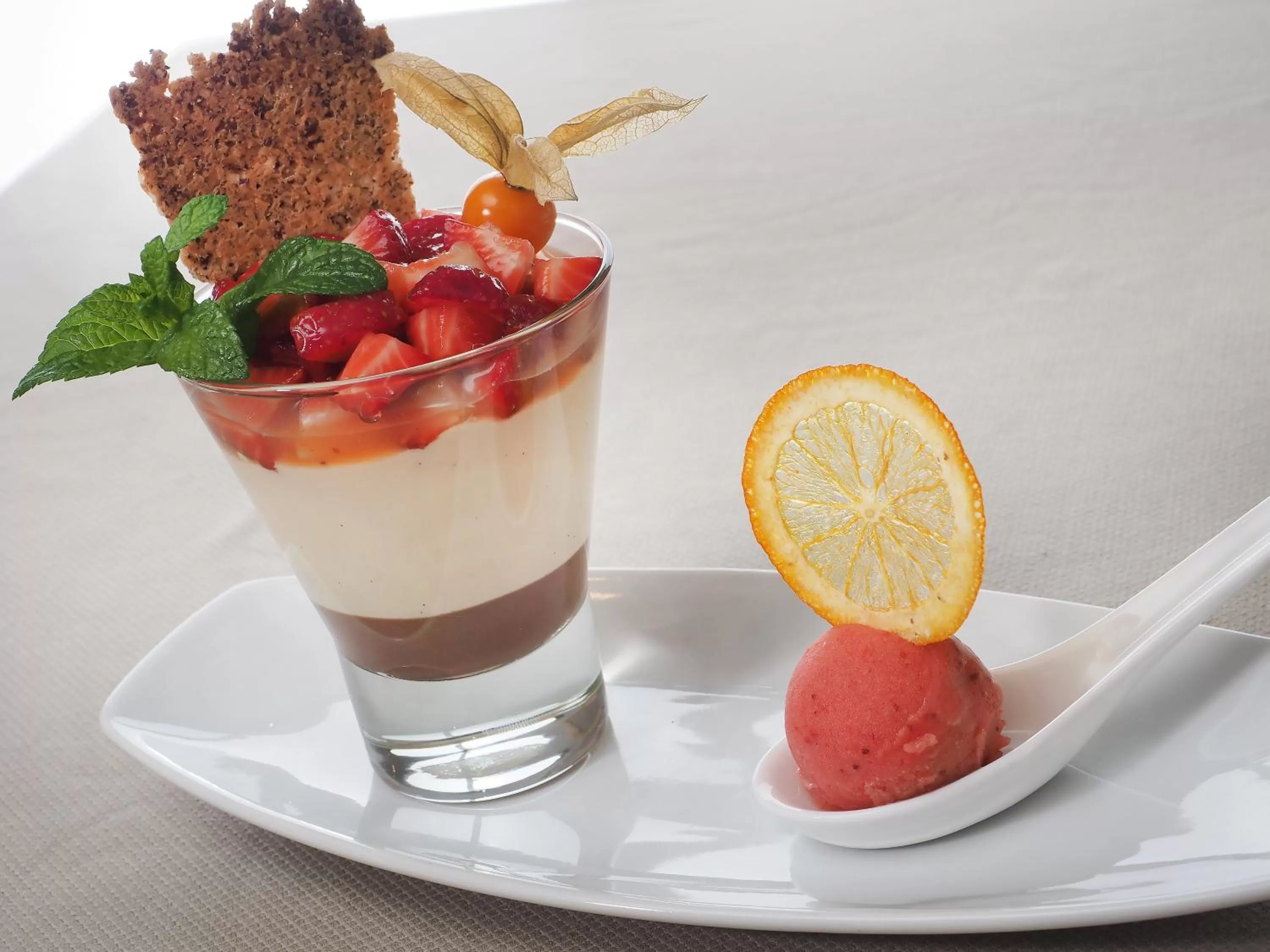 Food close-up in Charme Hotel Ristorante Tre Terre