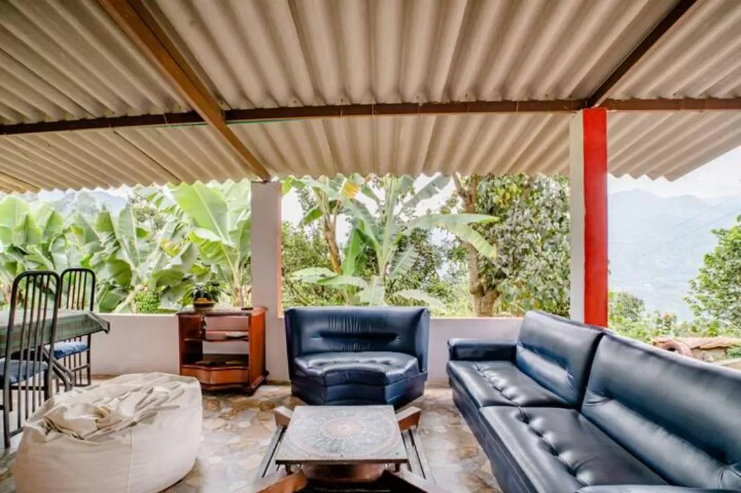 Living room in Finca Umnisa - Choachi