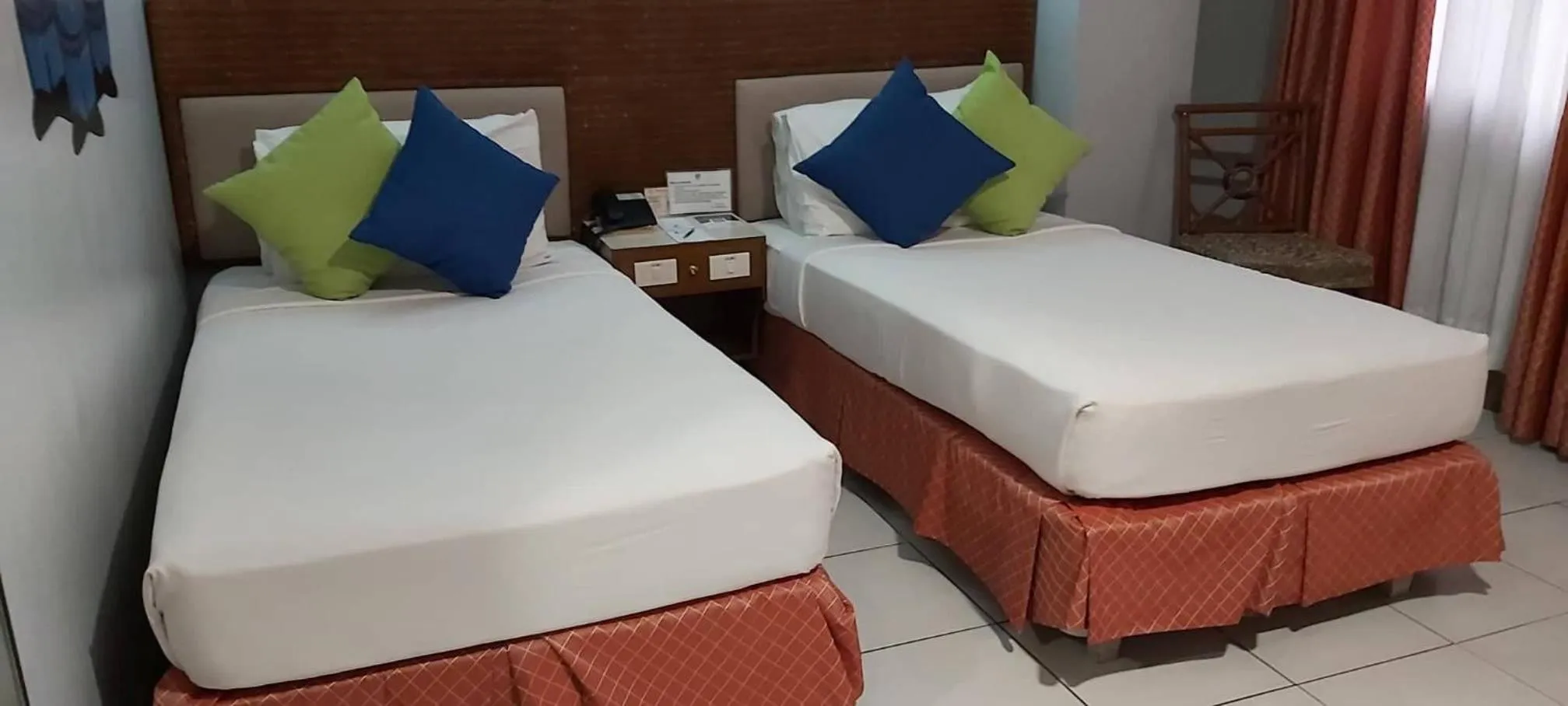 Bed in The Golden Pine Hotel