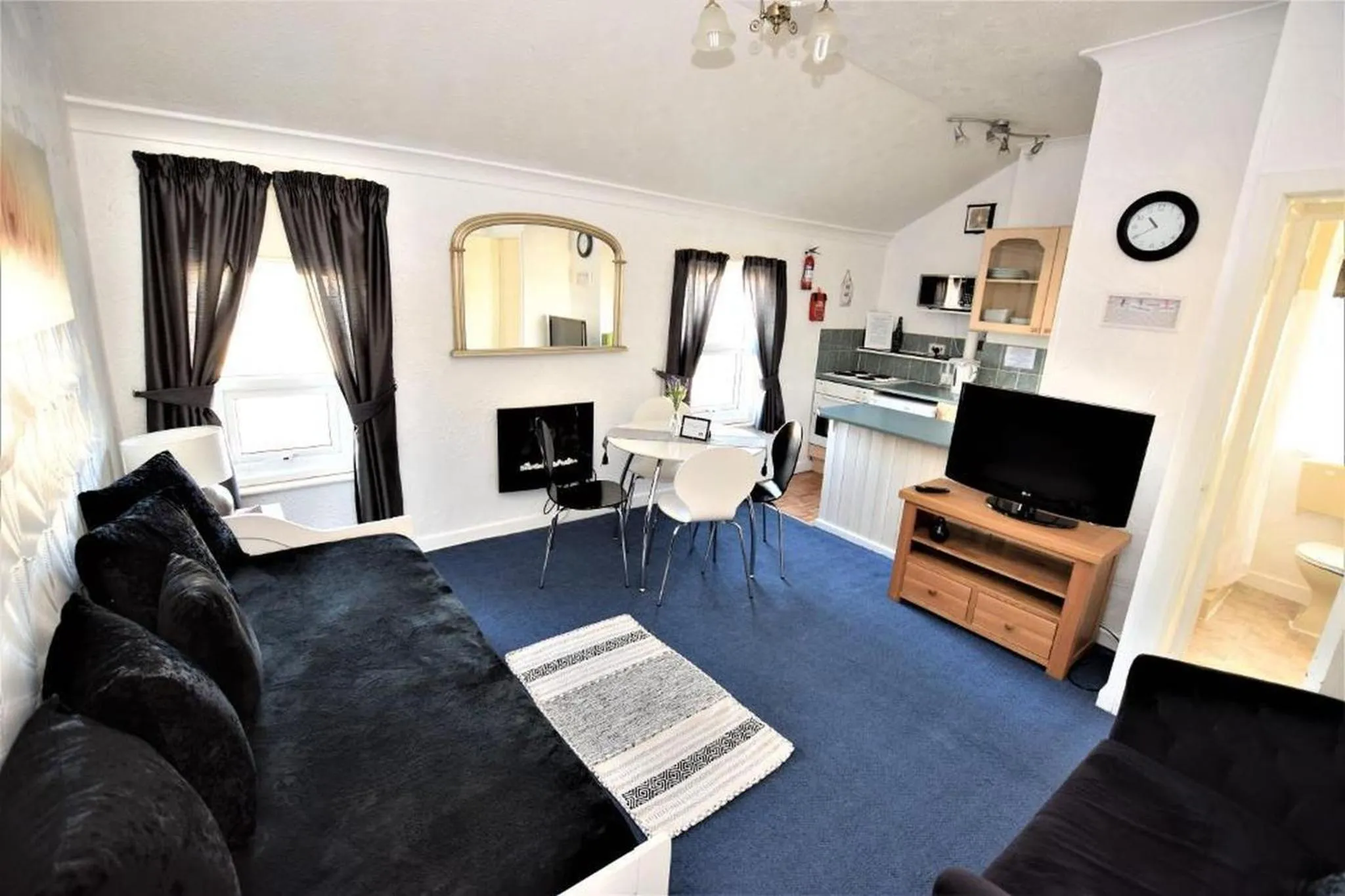 Living room in Bridle Lodge Apartments