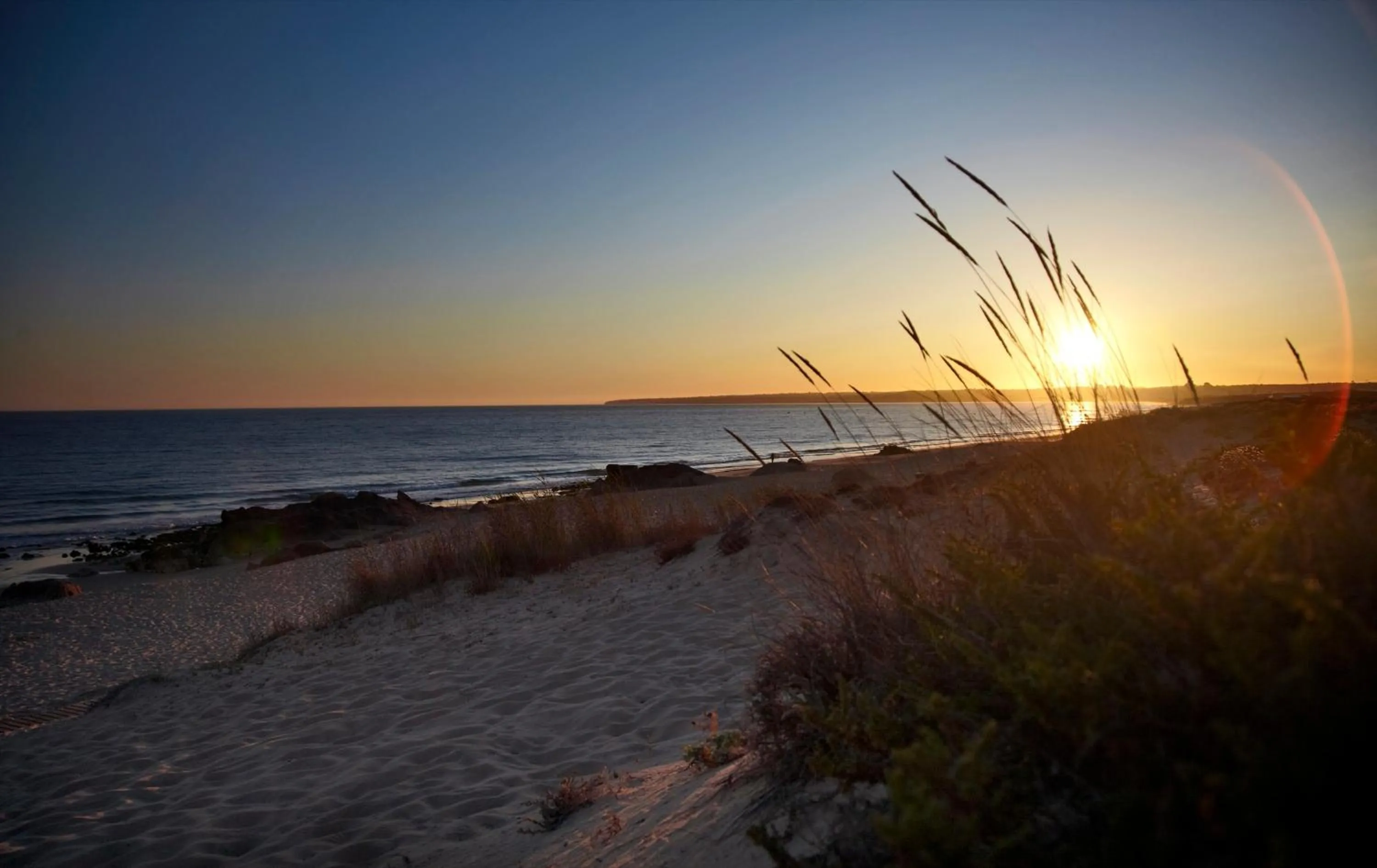 Beach in Salgados Palace