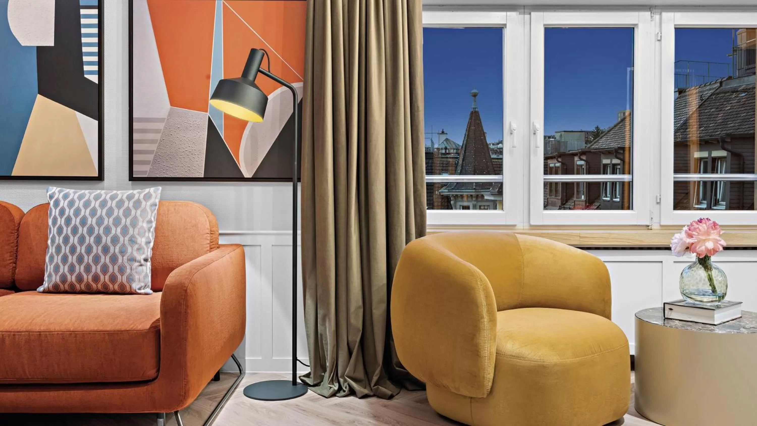 Living room in Boutique Hotel Wellenberg