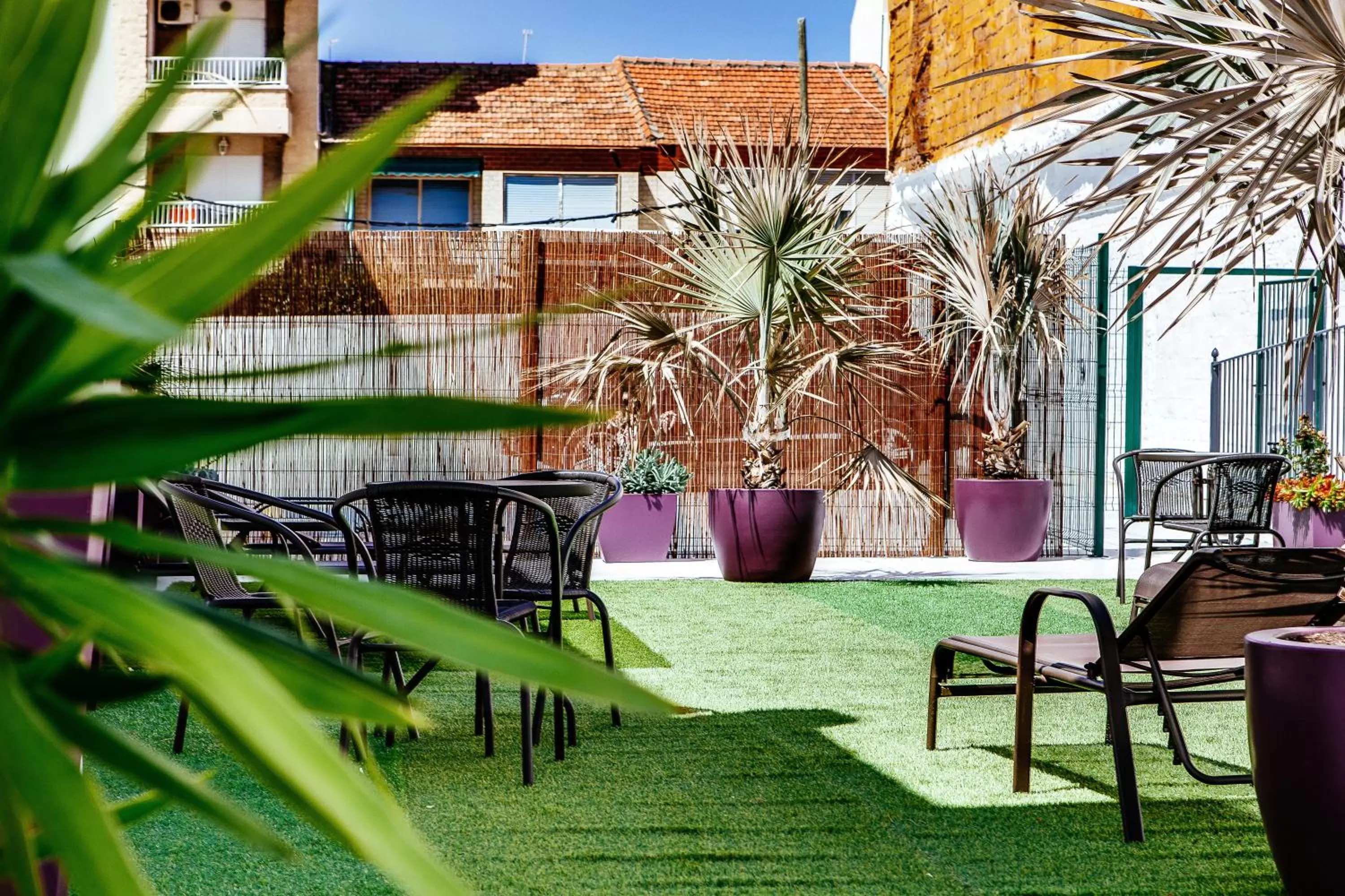 Balcony/Terrace in Hotel Madrid