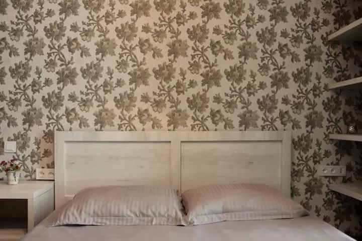 Bed in Orbi Lux Apartment