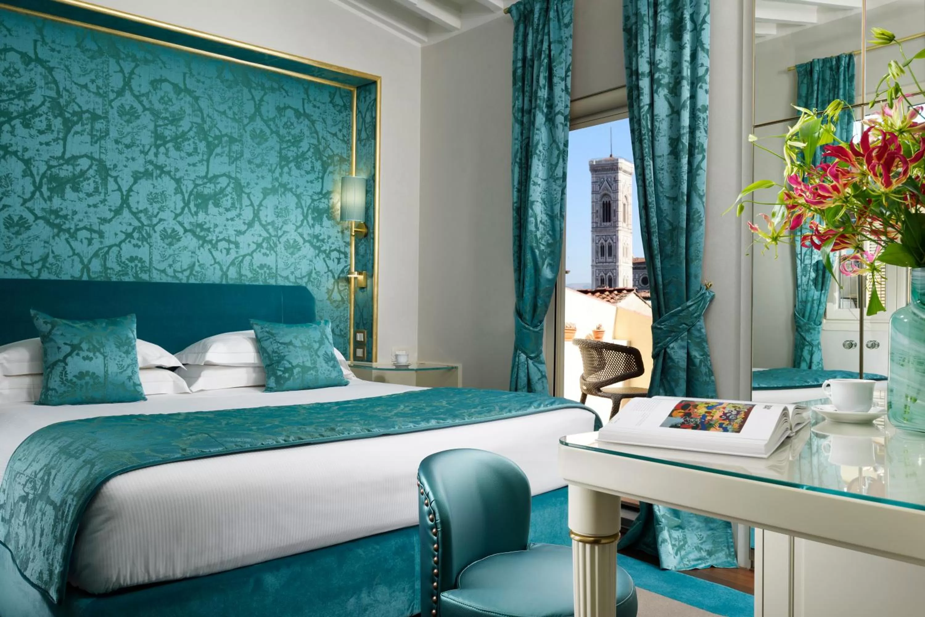 Bedroom, Bed in San Firenze Suites & Spa