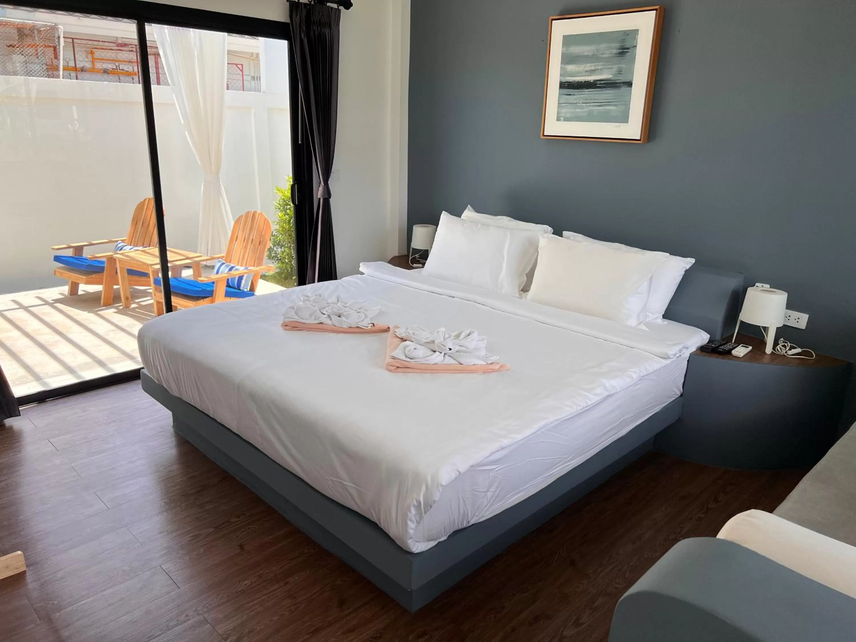 Bed in Pearl of Samui Resort