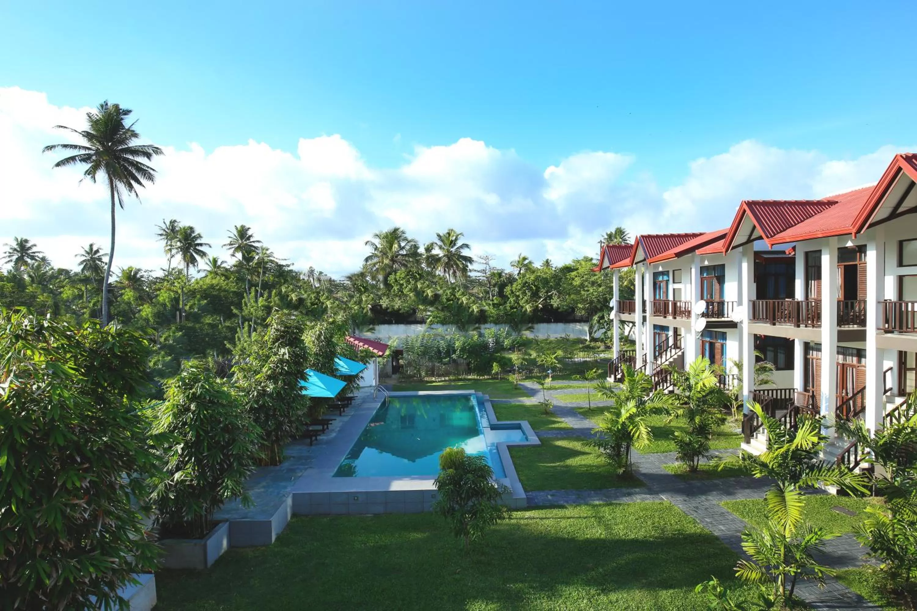 Garden in Kaminrich Cottage