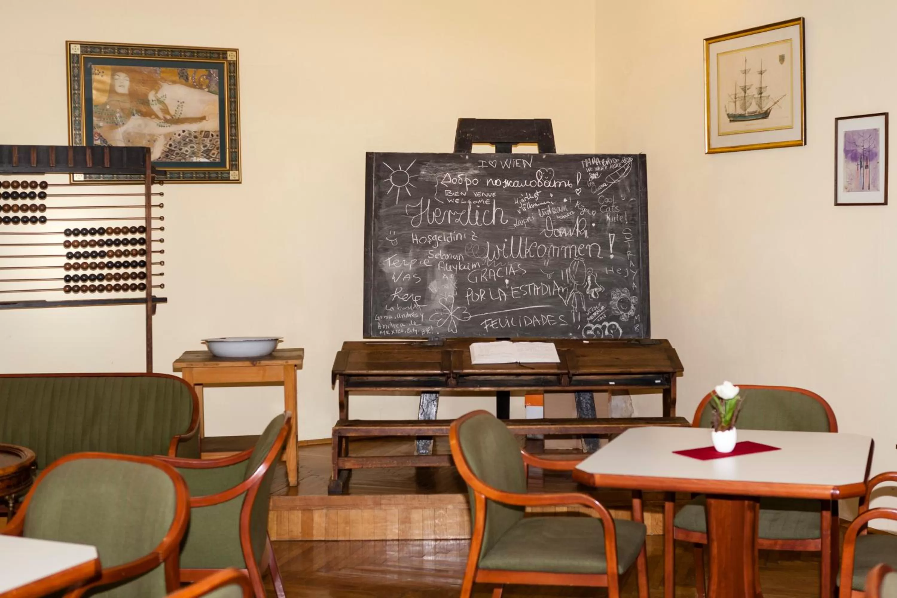 Lounge or bar in Pension Lehrerhaus