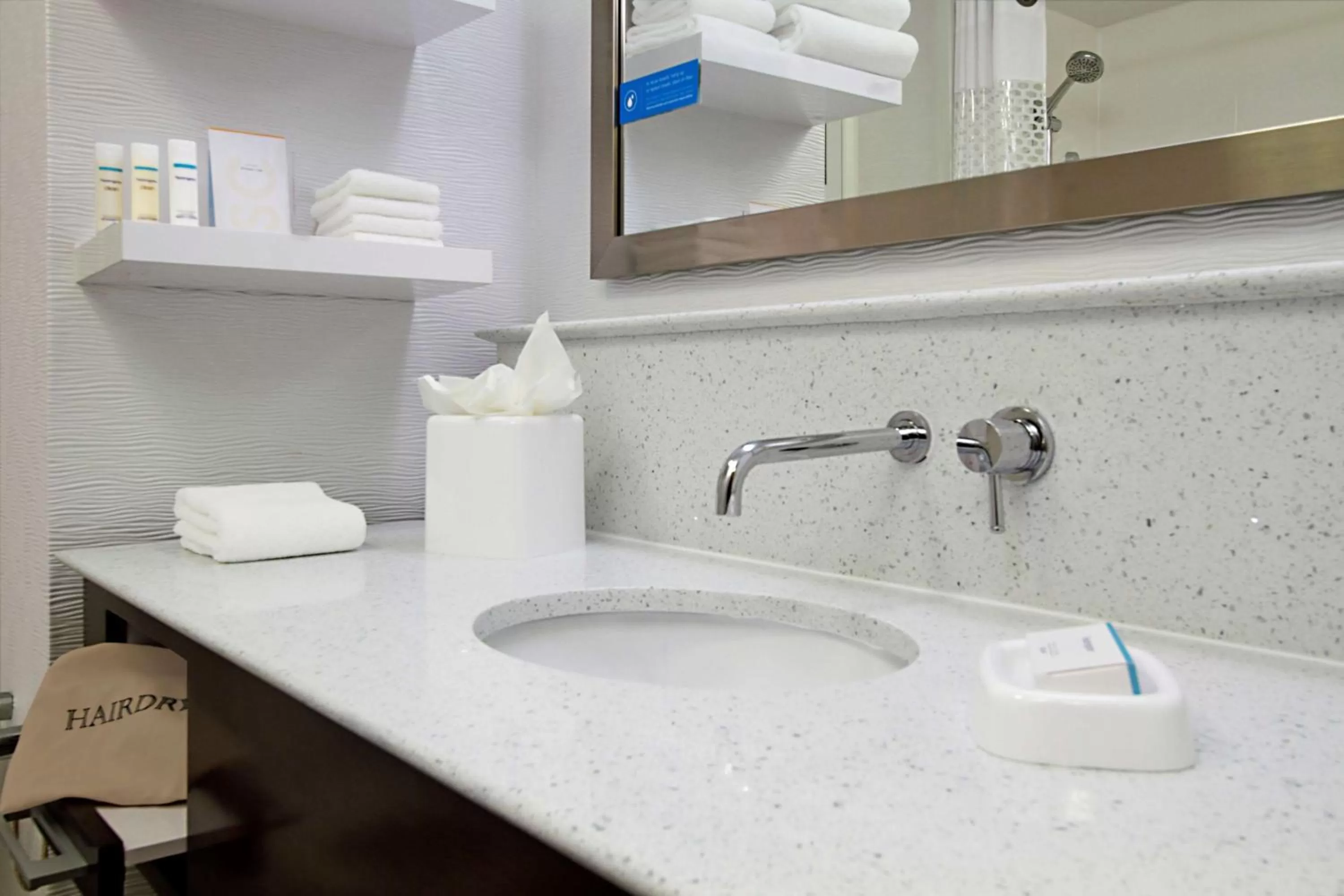 Bathroom in Hampton by Hilton Austin South - I-35 & Ben White