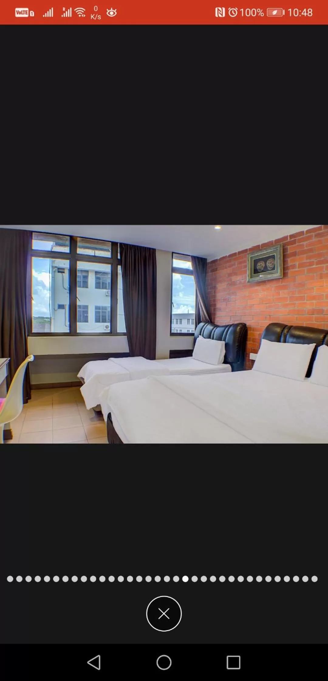 Bed in Tai Hoe Hotel Pengerang