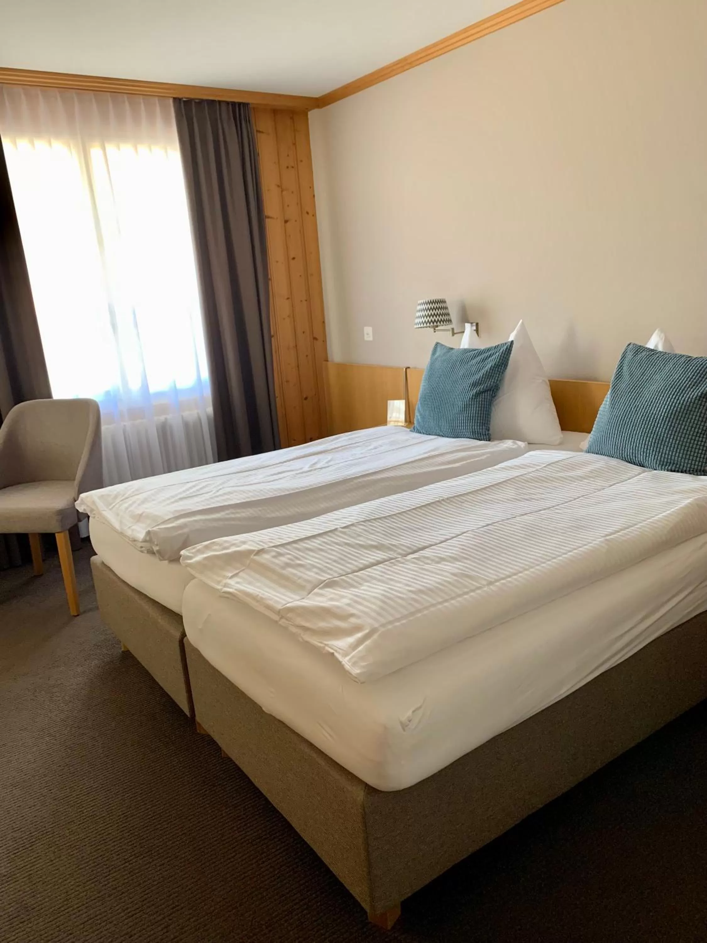 Bed in Hotel Friedheim