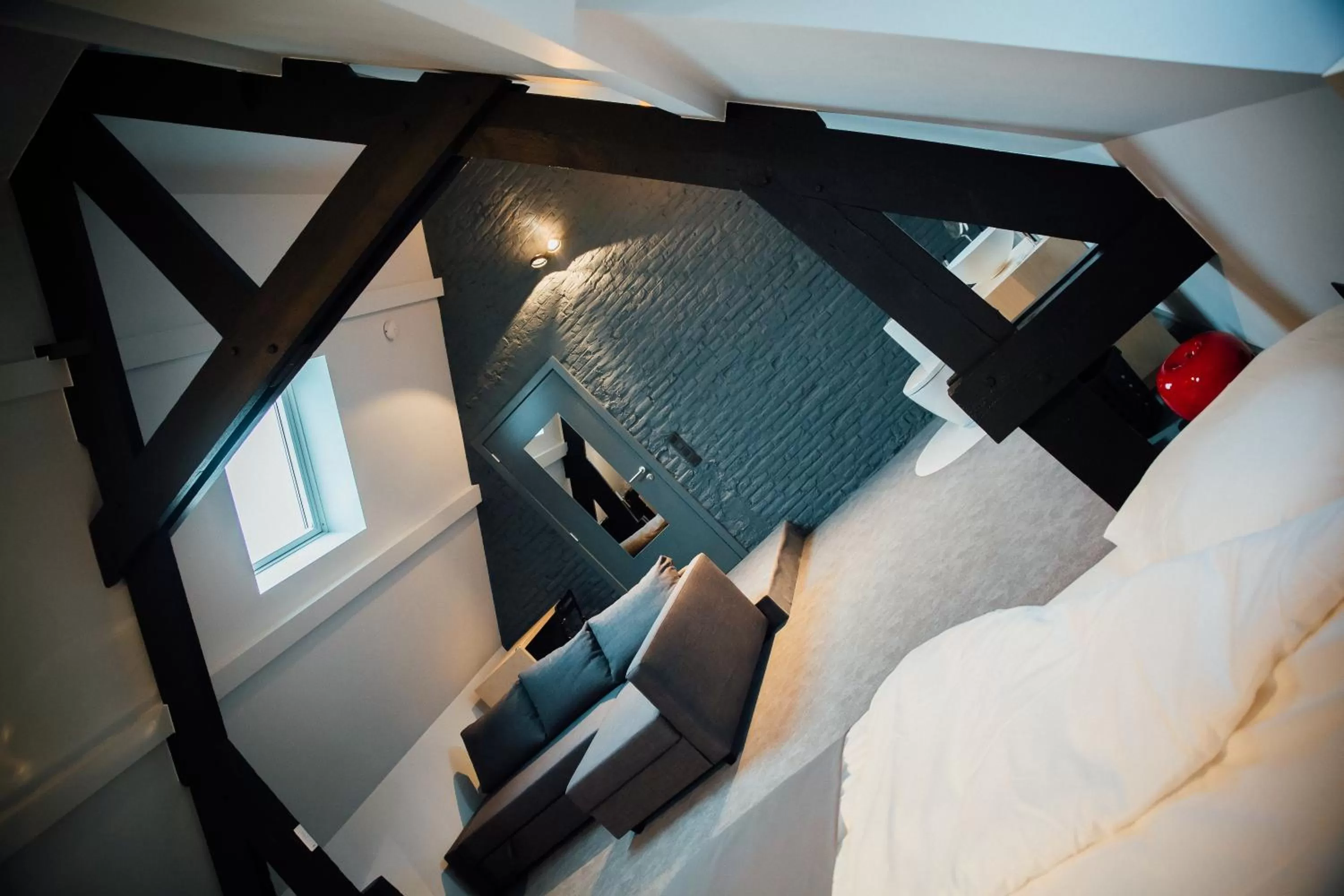 Bed in Auberge de l'Abbaye