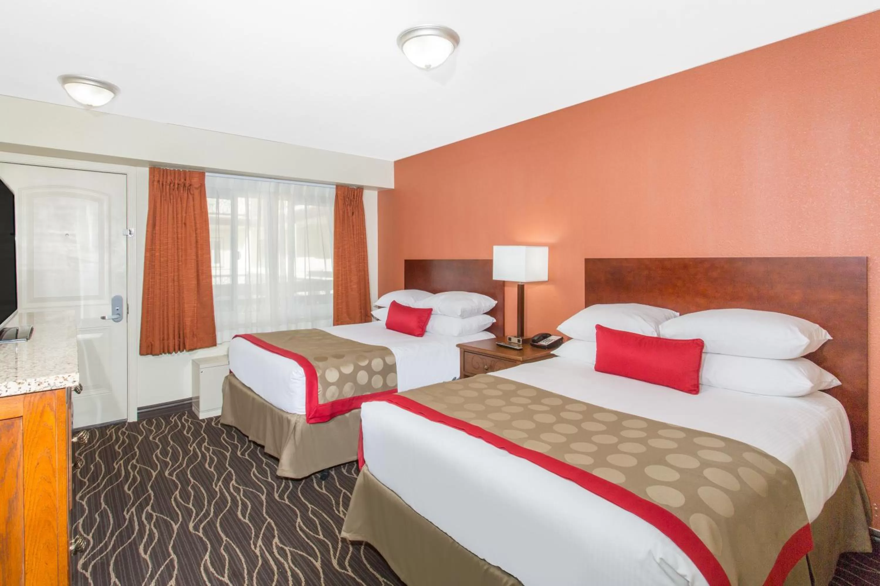 Bed in Ramada by Wyndham Elko Hotel at Stockmen's Casino