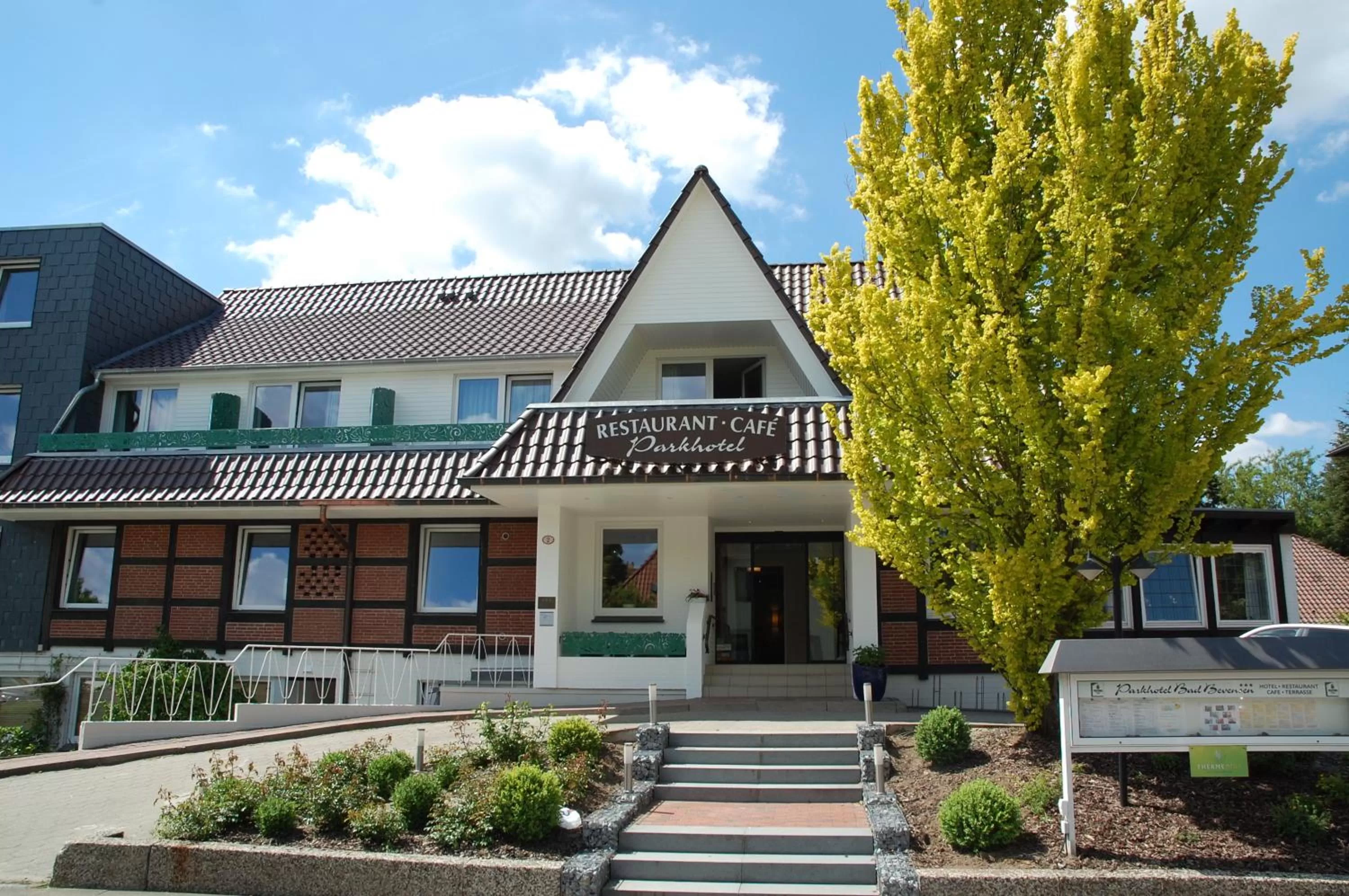 Facade/entrance in Parkhotel Bad Bevensen ,ThermePlus