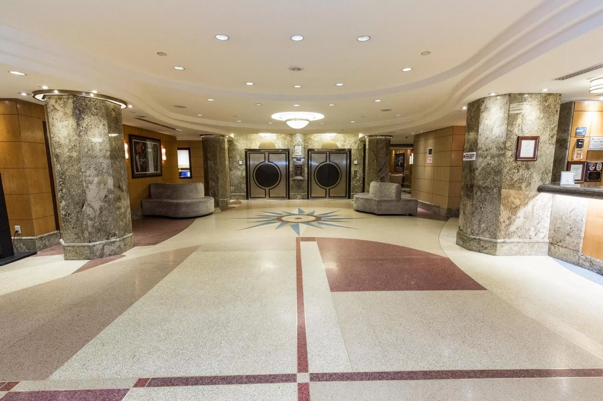 Lobby or reception in The Belvedere Hotel