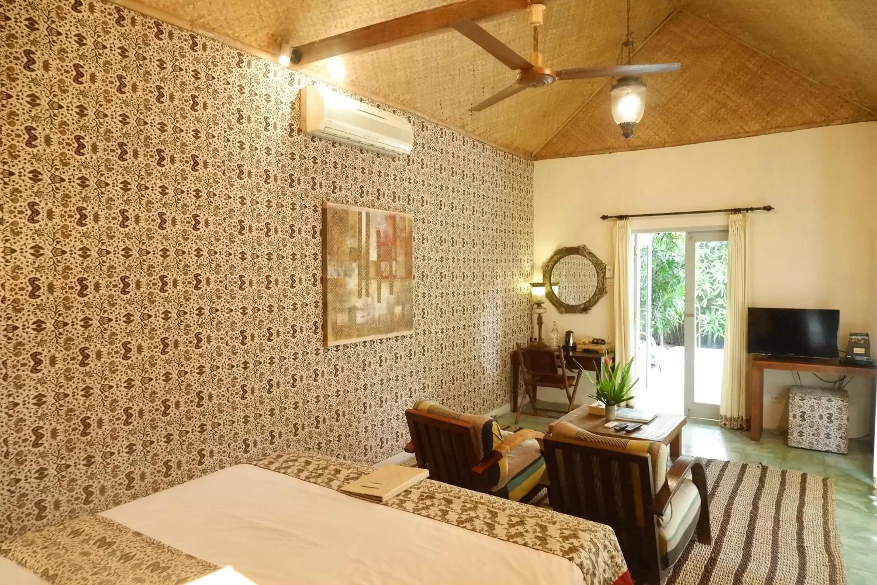 Bedroom, Bed in D'omah Yogya Hotel