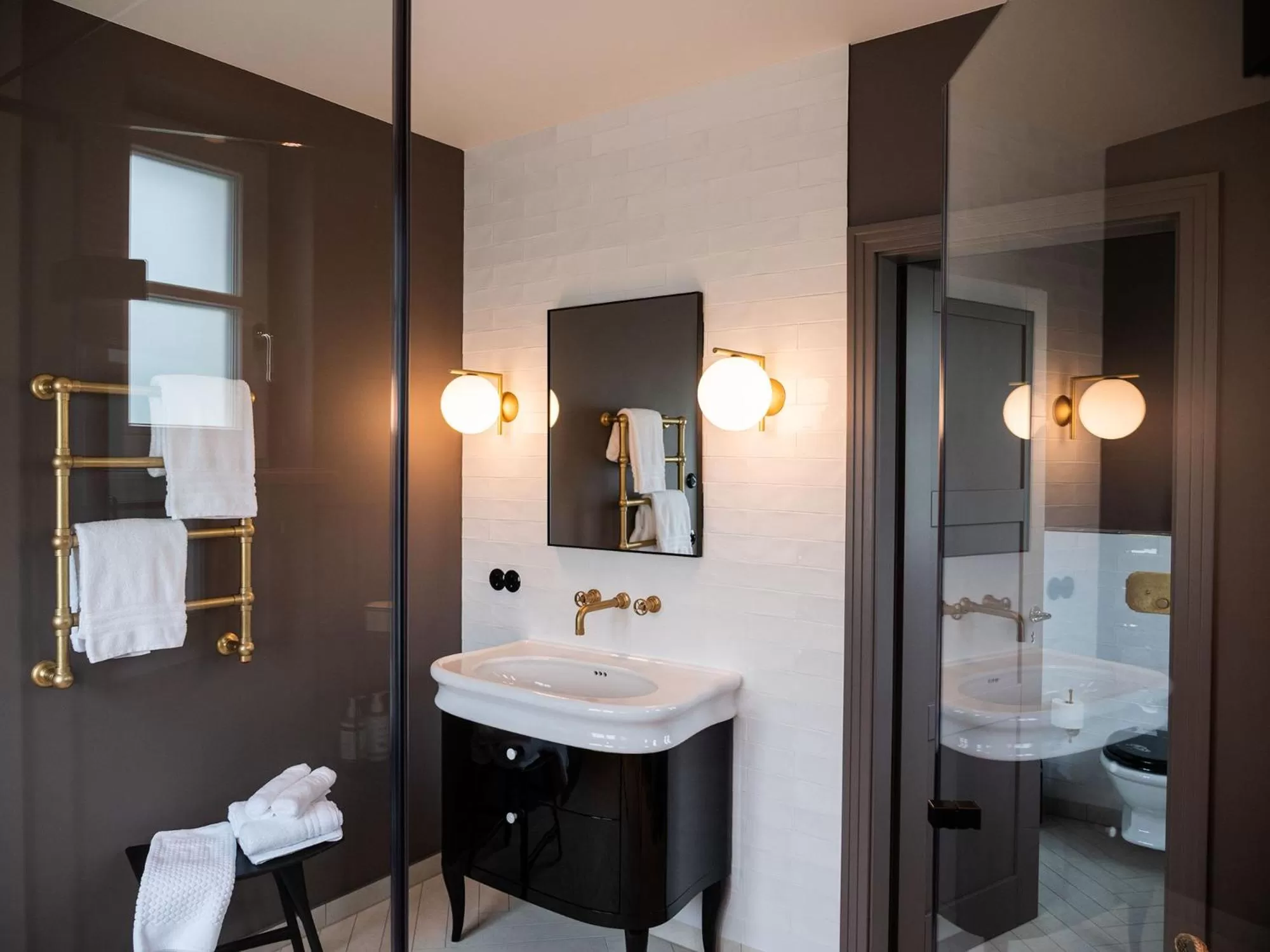 Bathroom in Alpenloge Design Hotel